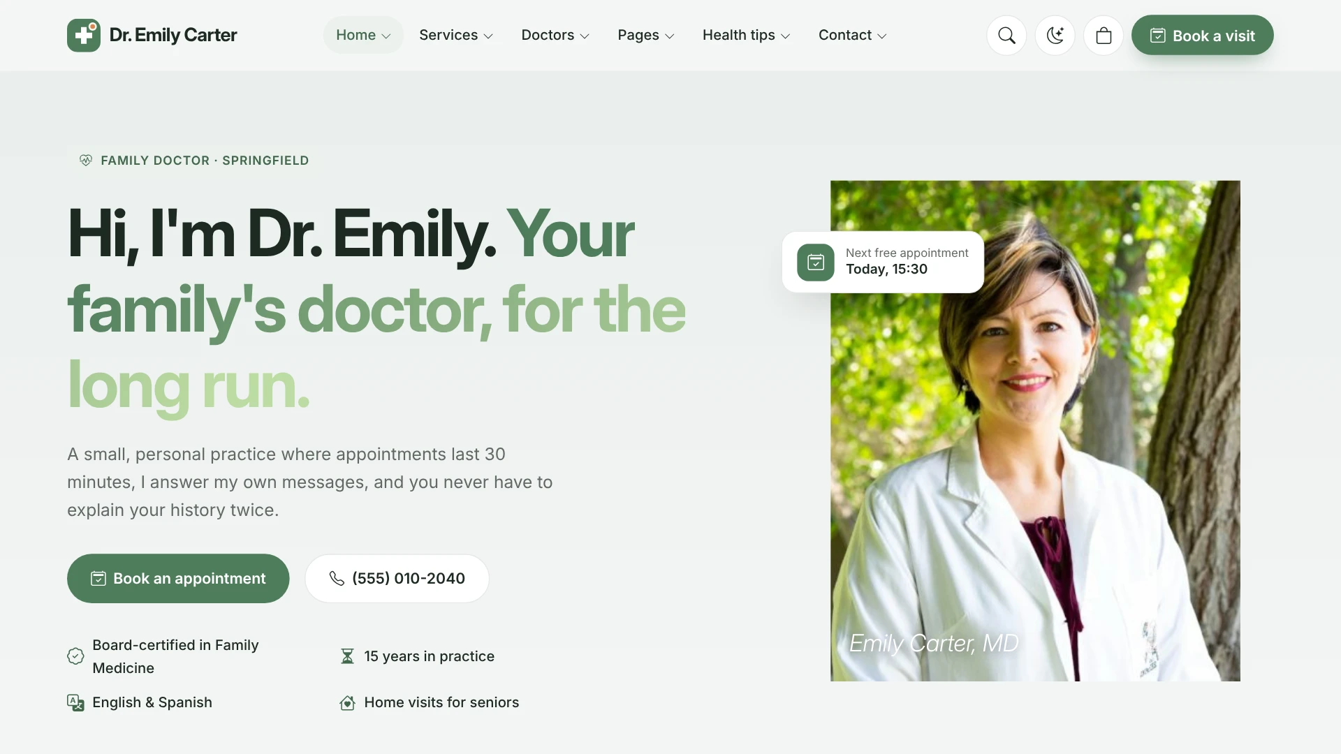 Clinova - Medical Clinic & Healthcare WordPress Theme