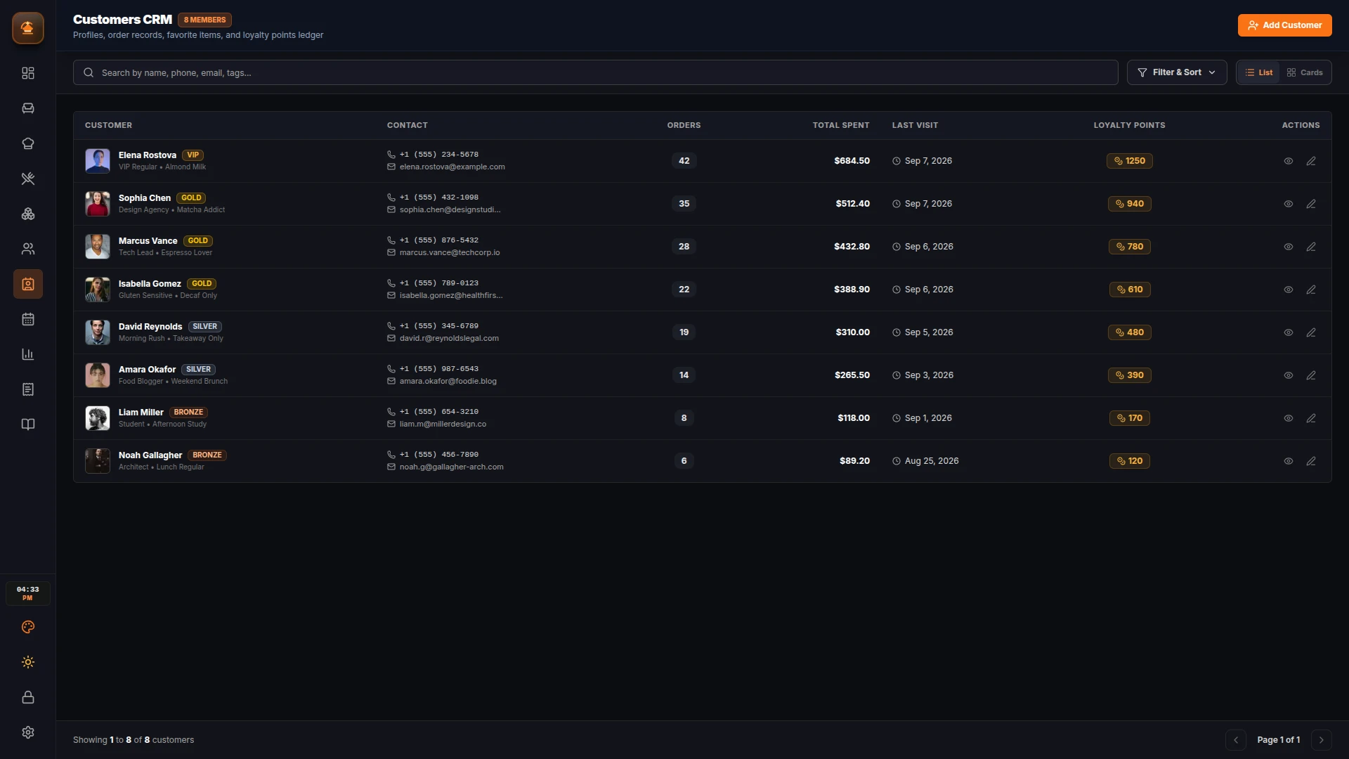 Spice Hub POS - Next.js 15 Restaurant POS & SaaS Dashboard Template