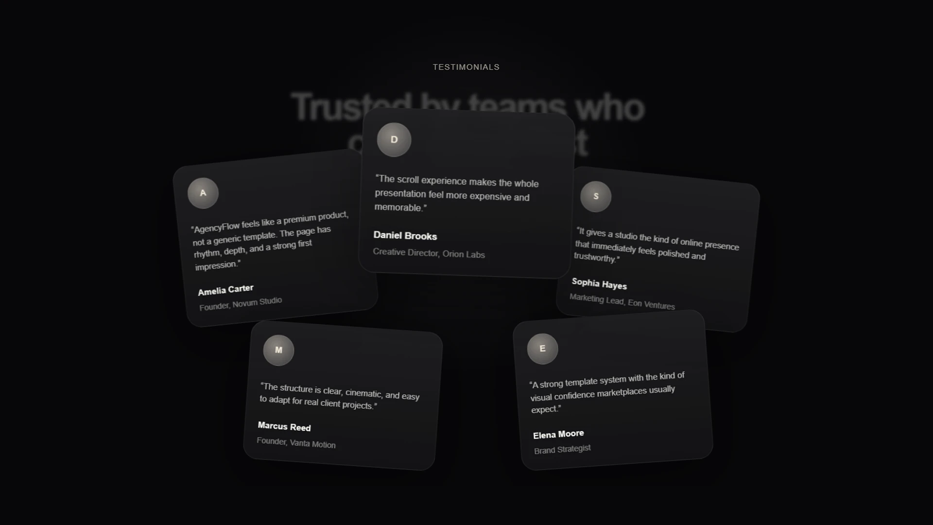AgencyFlow - Modern Agency React Template