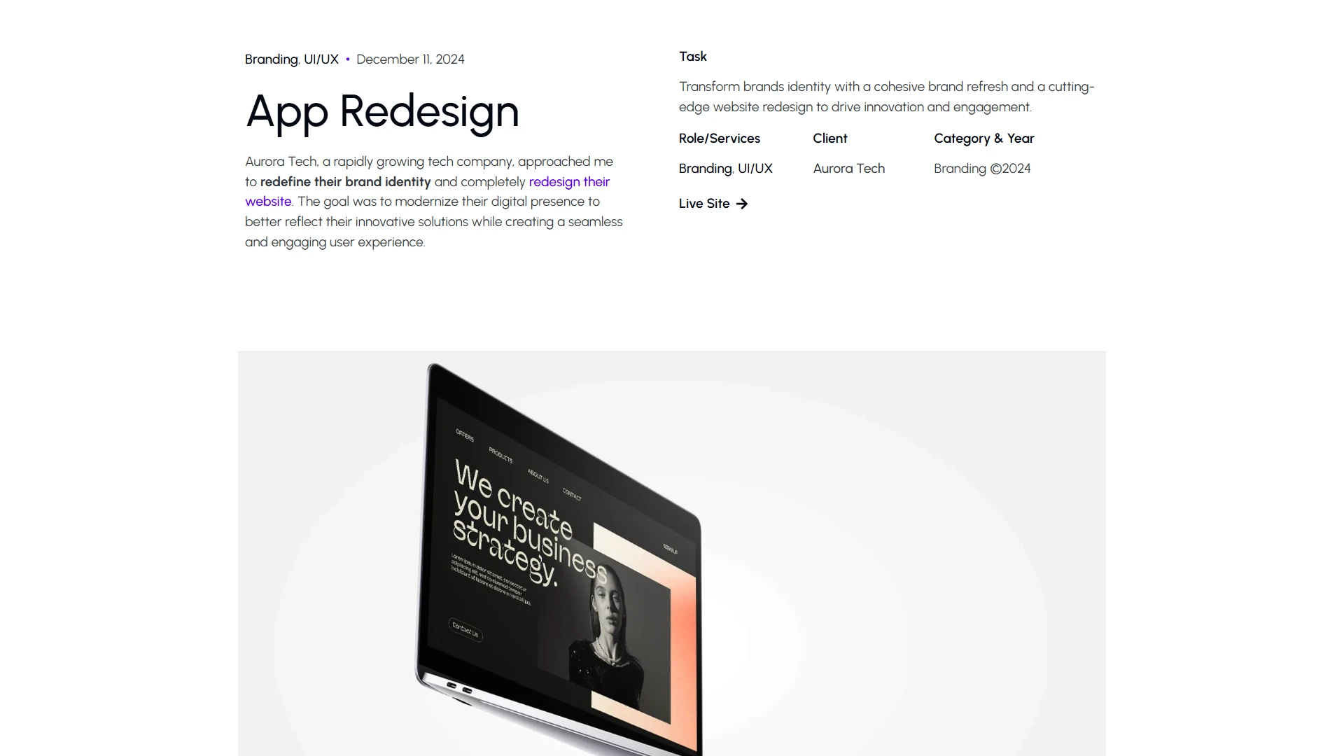 Brilio - Personal Portfolio WordPress Theme