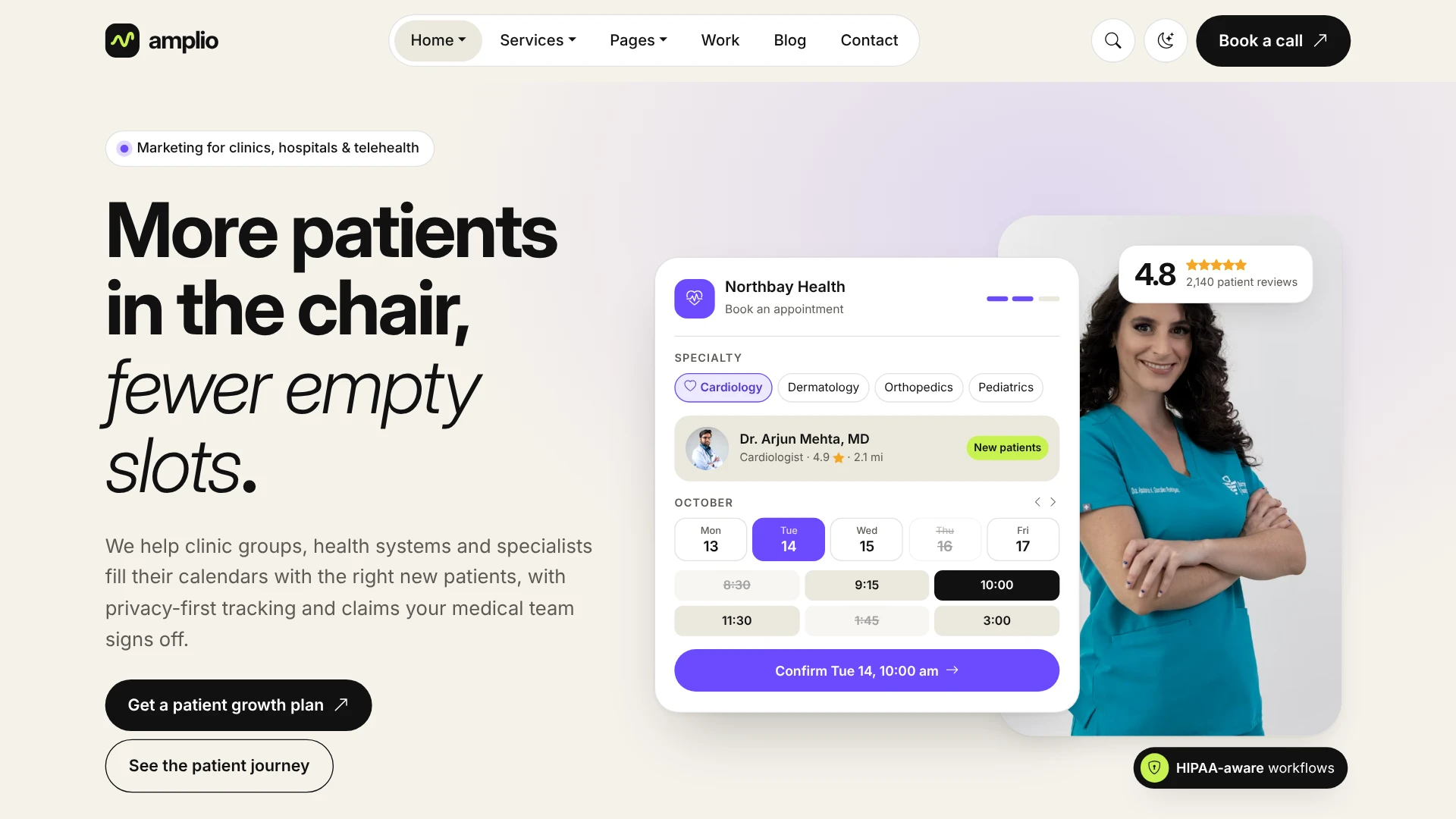 Amplio - Digital Marketing Agency HTML Template
