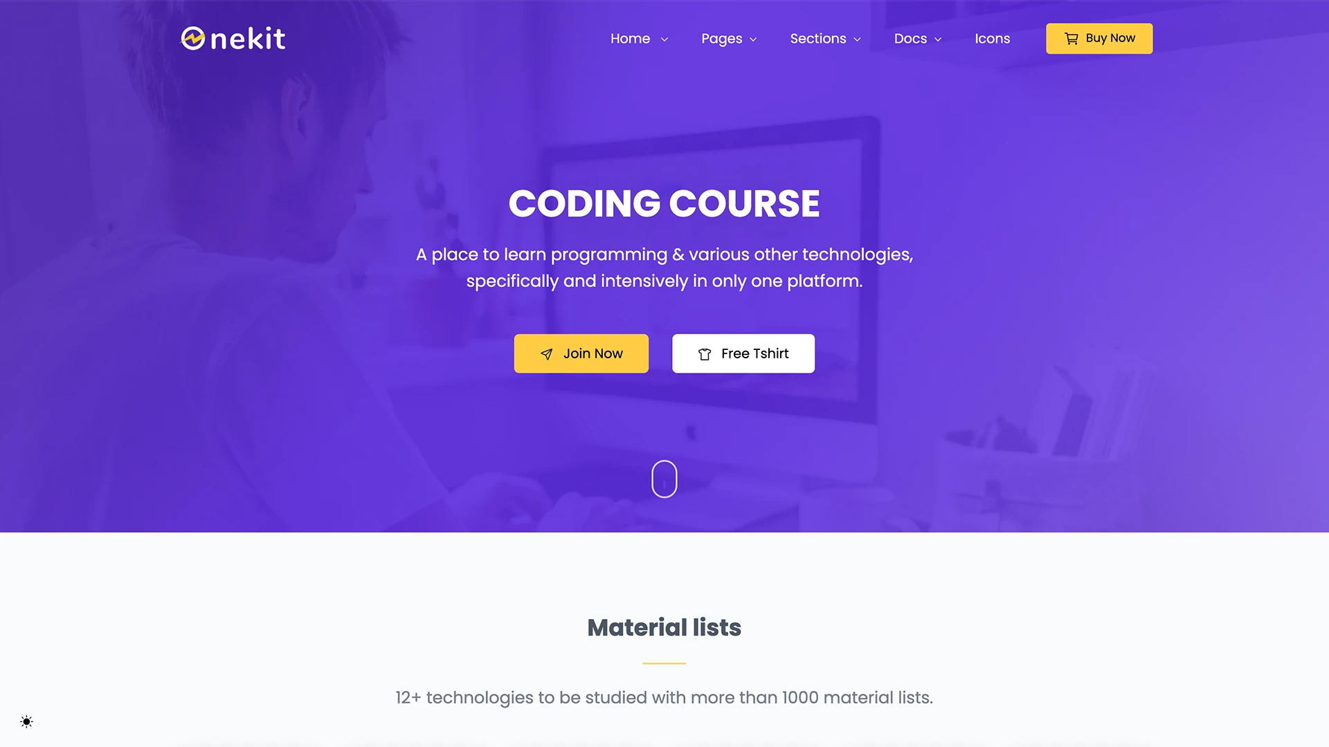 Onekit - Bootstrap 5 Landing Page