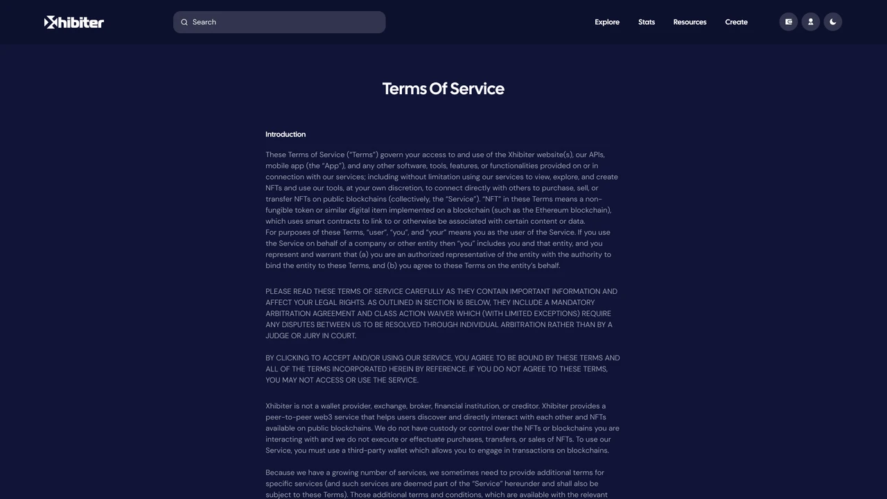 Xhibiter - Web3 Crypto NFT Marketplace Figma Template