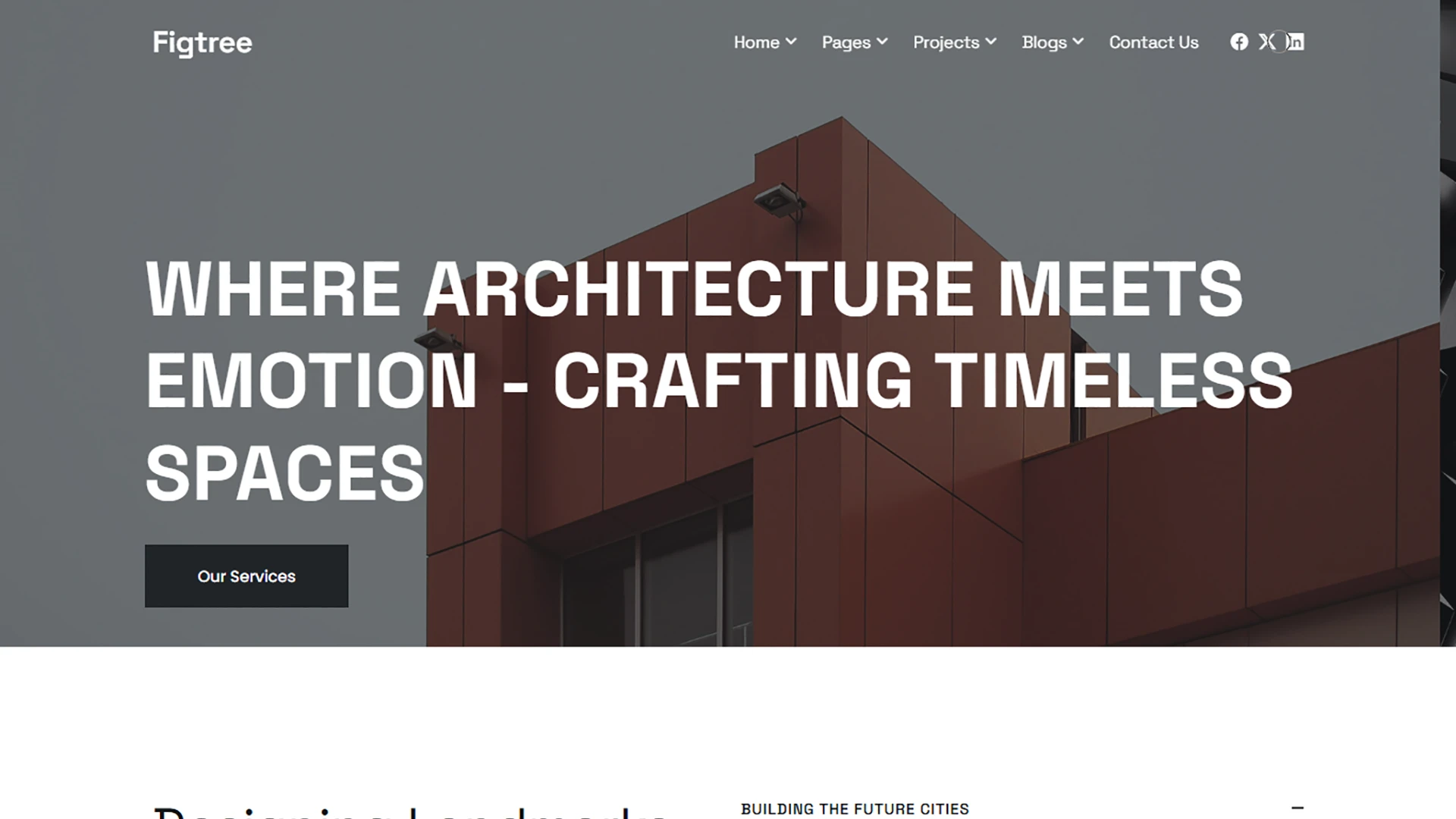 Figtree - Architecture & Interior Design HTML Template