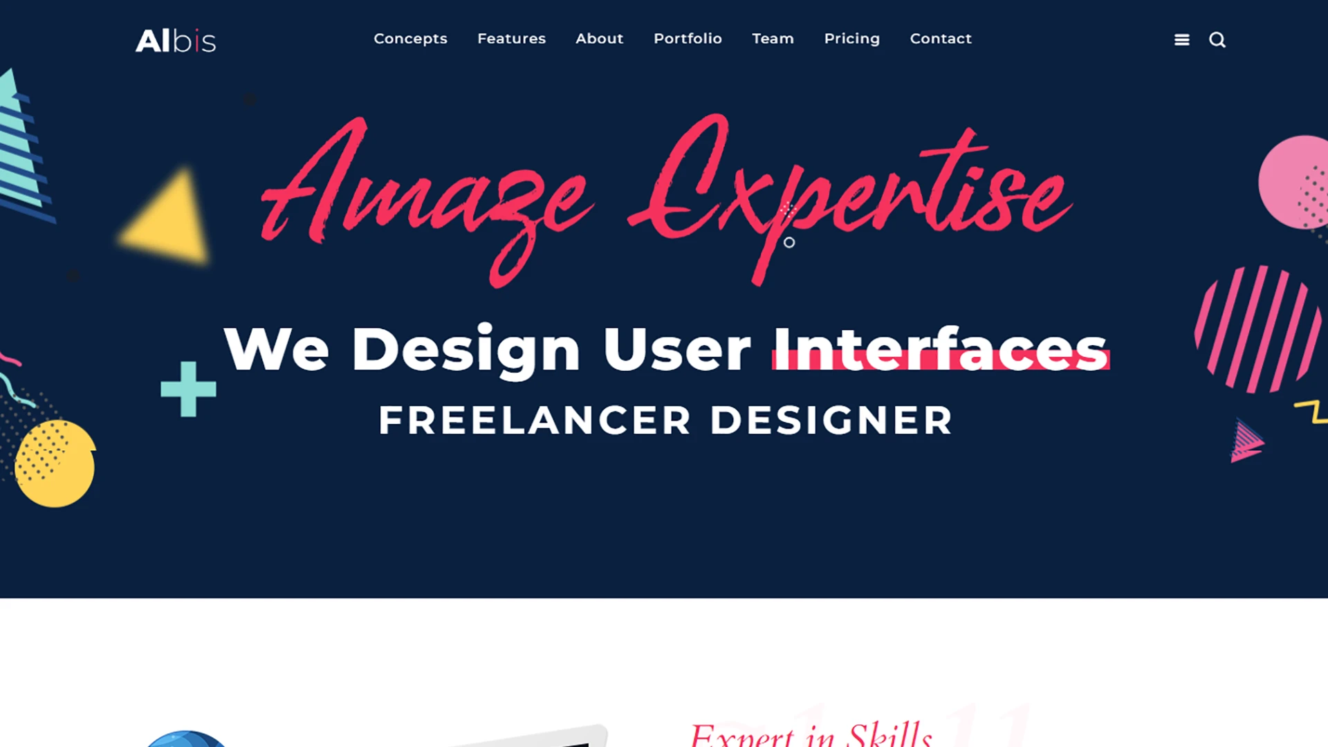 Albis - Digital Agency HTML5 Template