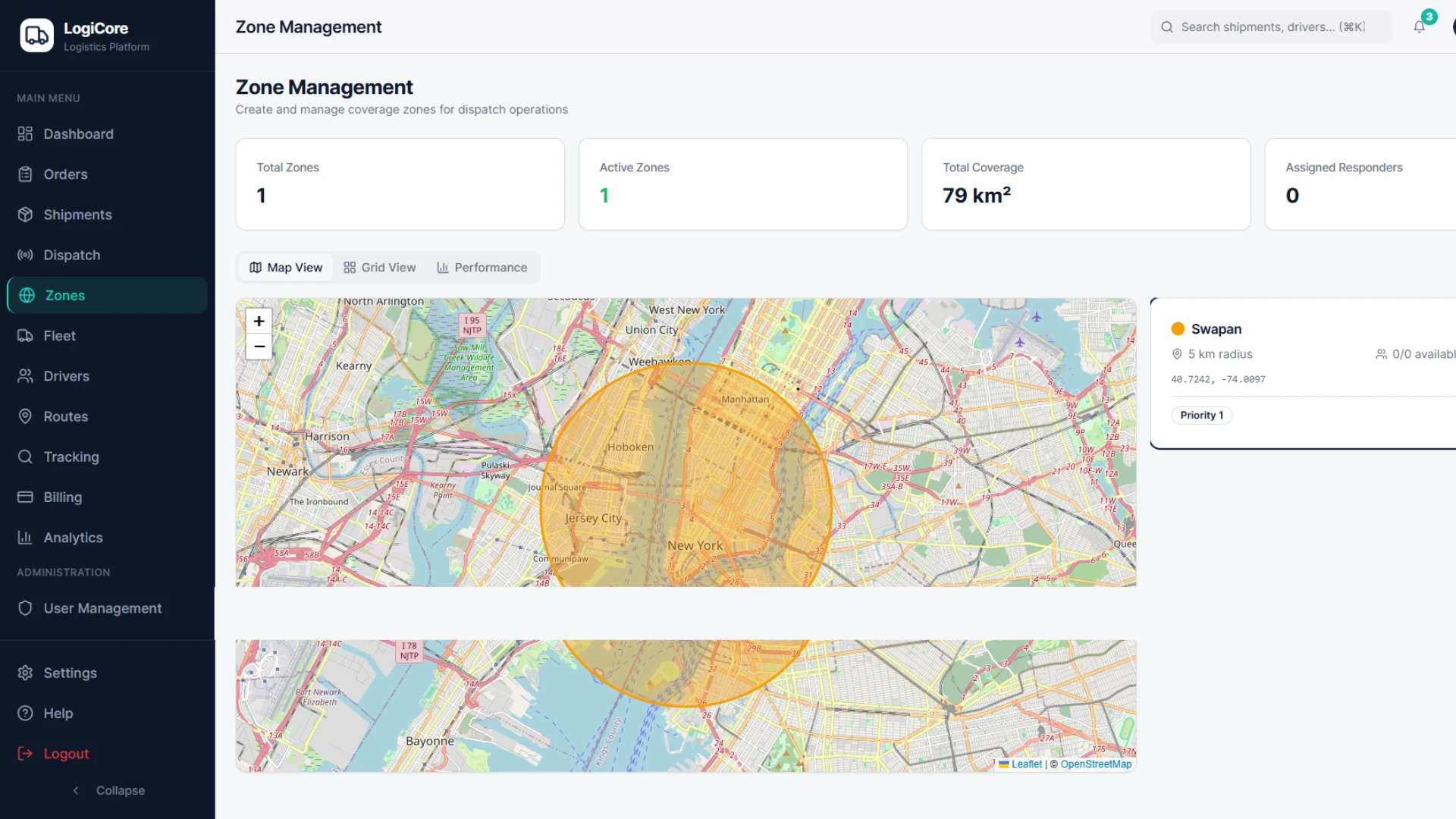 LogiCore - AI-Powered Logistics & Fleet Management SaaS Platform