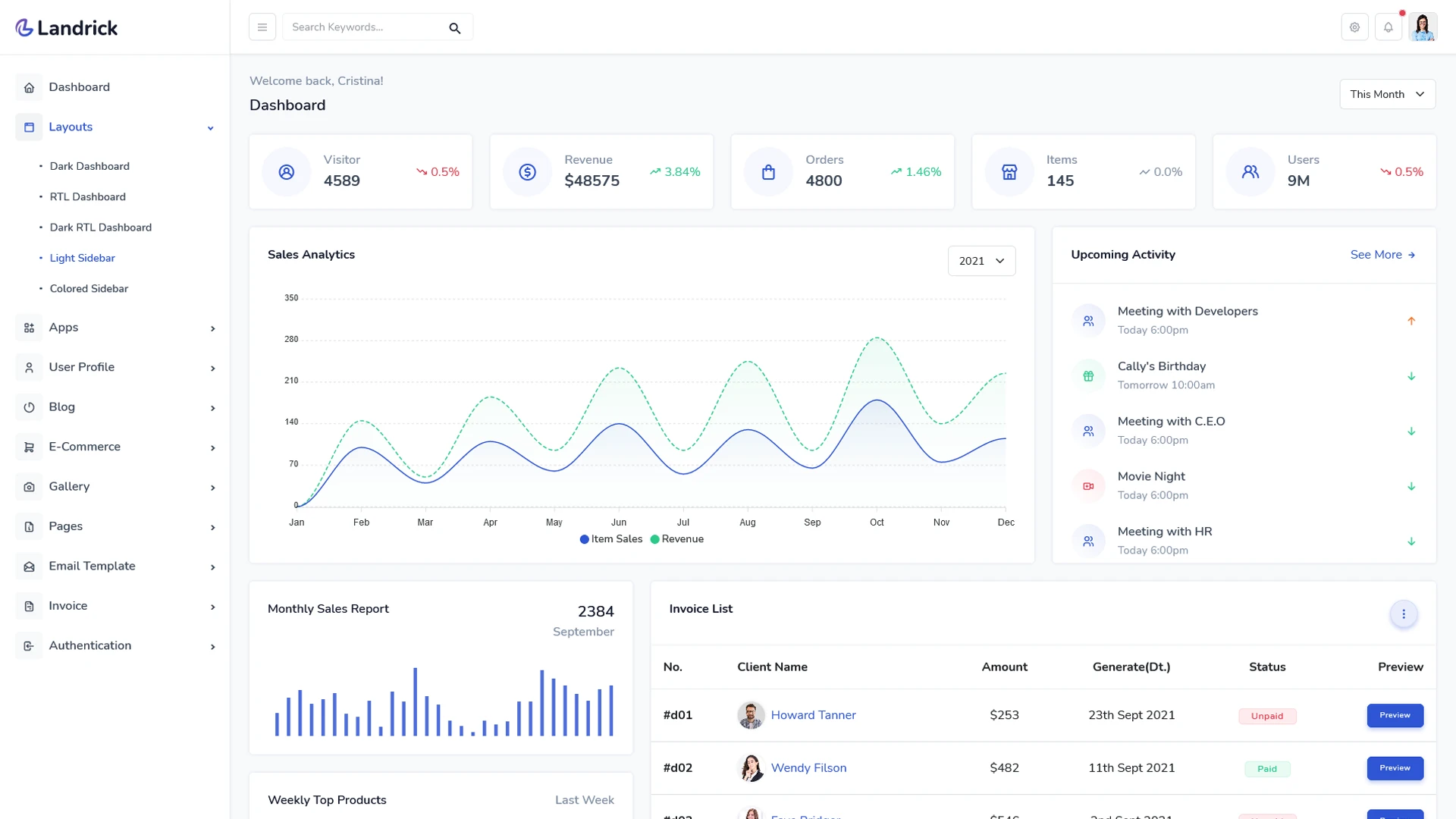 Landrick - App, Saas & Software Landing & Admin Dashboard Bootstrap 5 Template