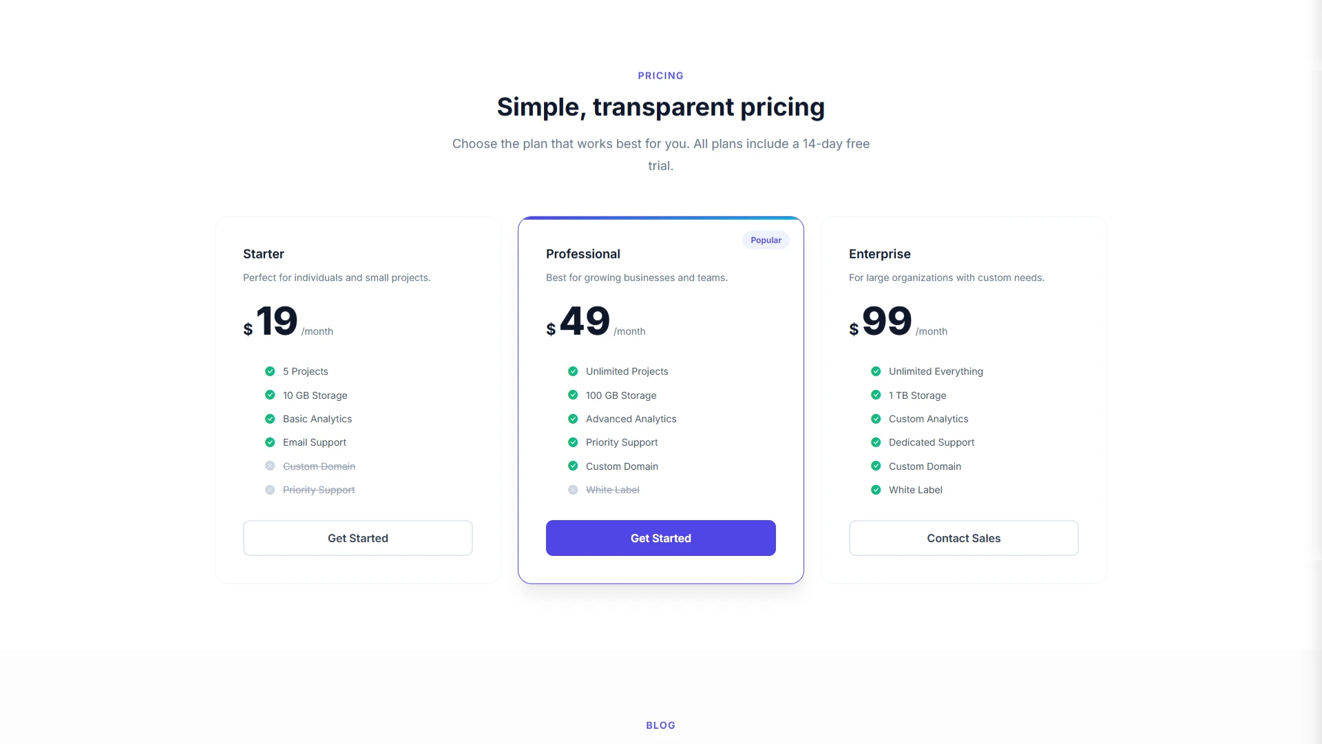 Lumina - Clean and Modular Multi-Page Bootstrap 5 HTML Template