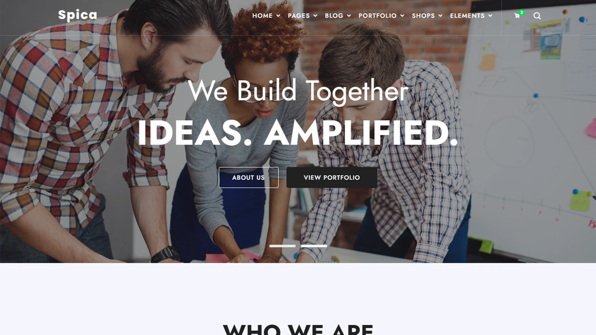 Spica - Creative Multipurpose HTML Template