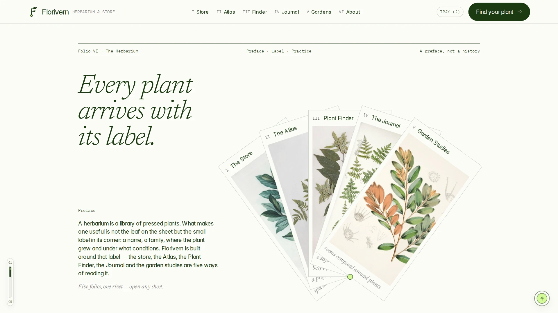 Florivern - Botanical Storefront, Plant Shop & Herbarium Framer Template (Screenshot 19 of 20)