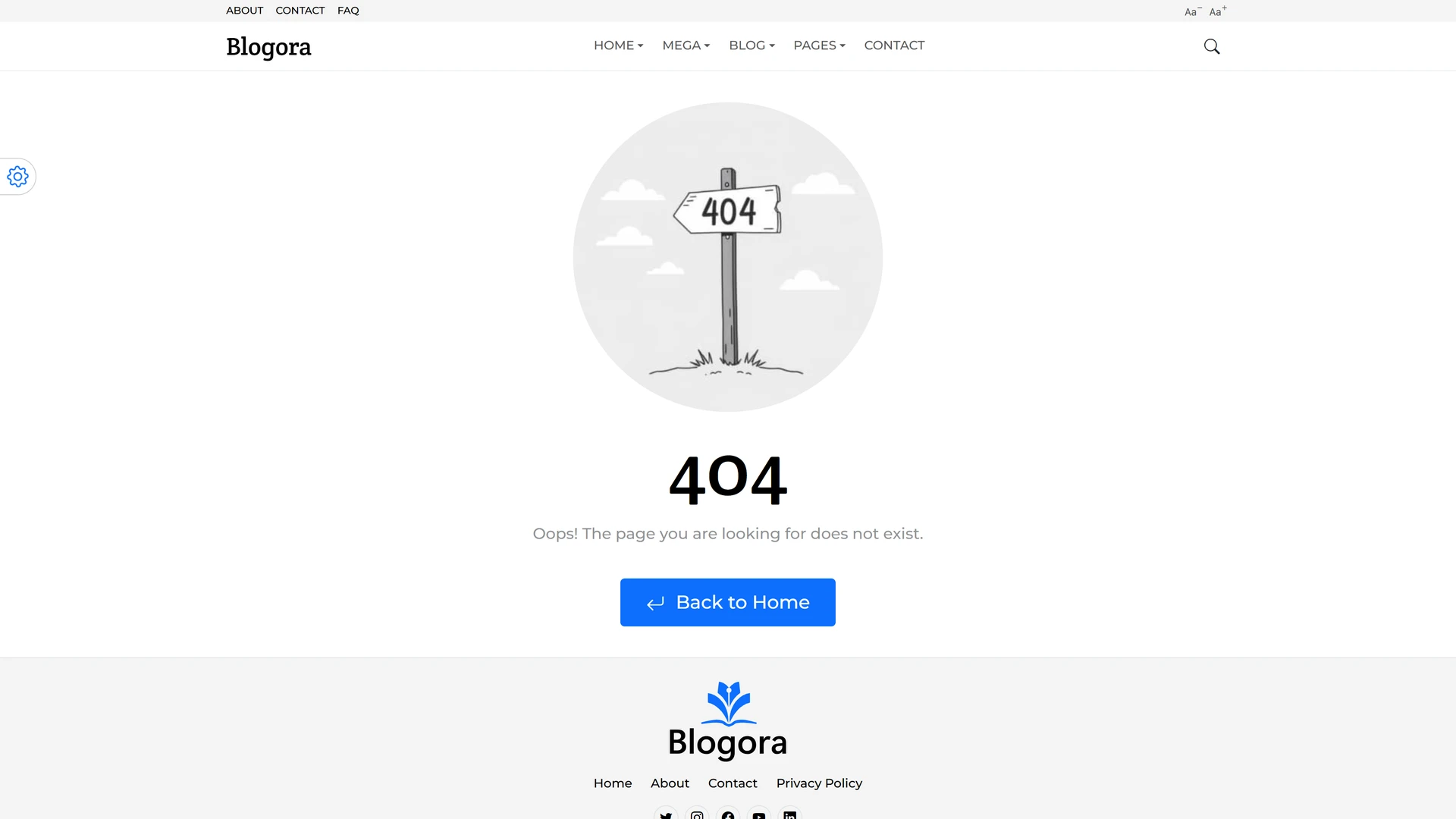 Blogora - Simple Personal Blog & Portfolio HTML Templates