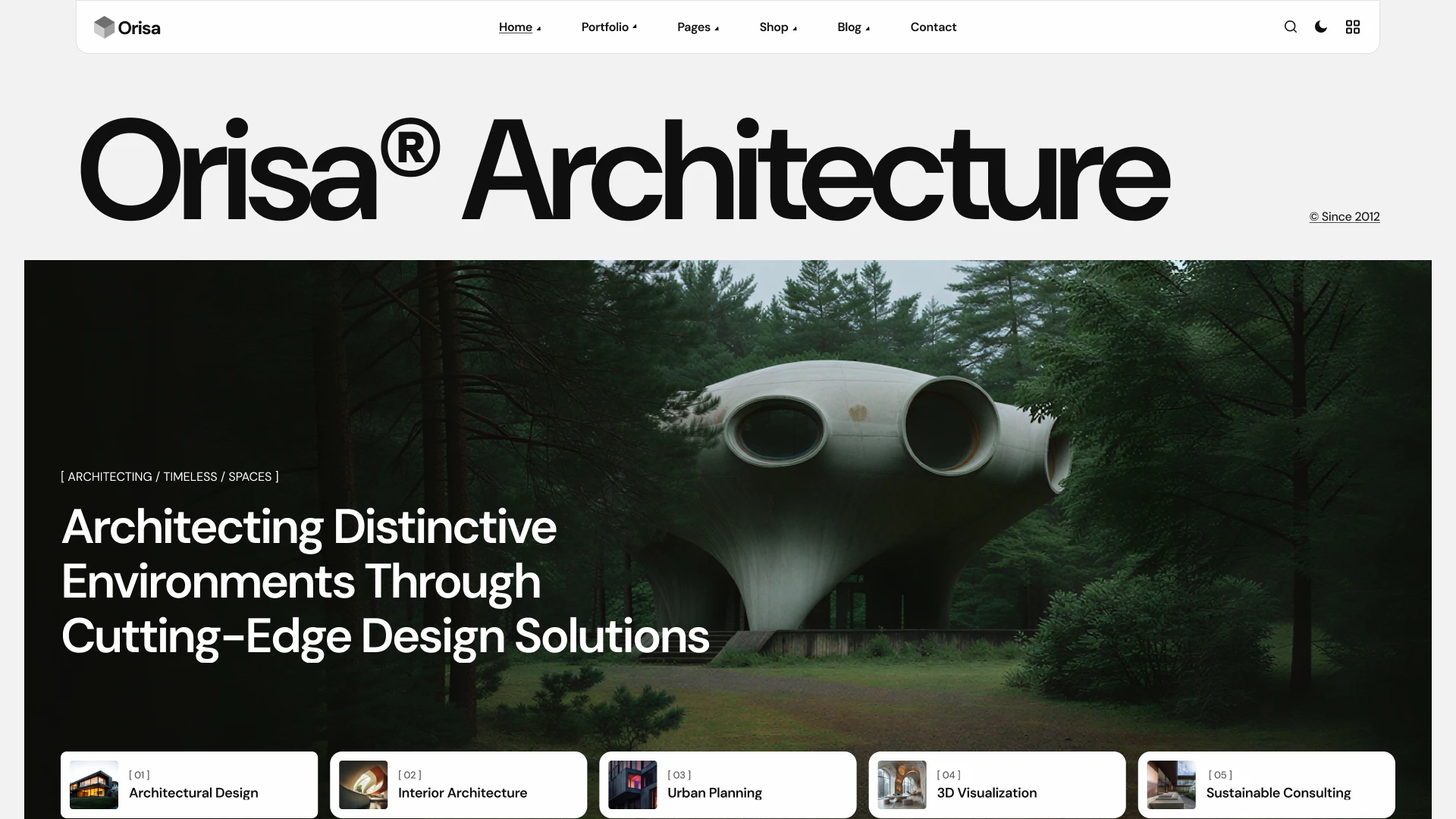 Orisa - Creative Agency & Portfolio Next.js Template