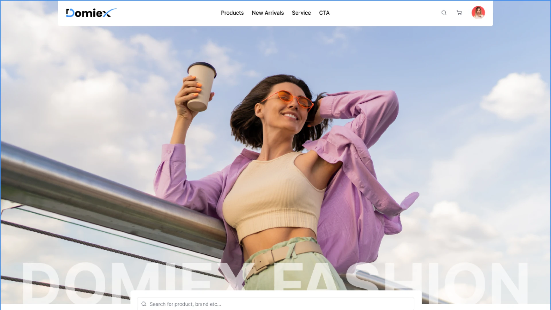 Domiex - Figma Premium Admin & Dashboard Template