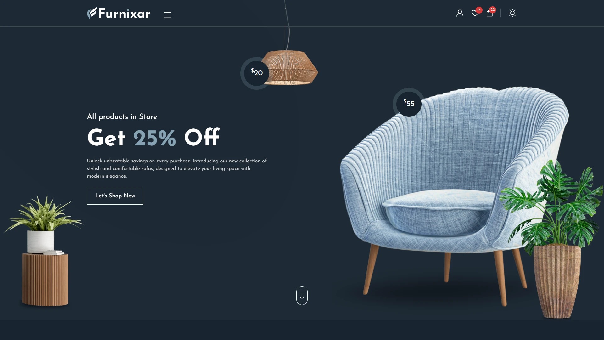Furnixar - Laravel 12 Furniture & Home Decor eCommerce Template