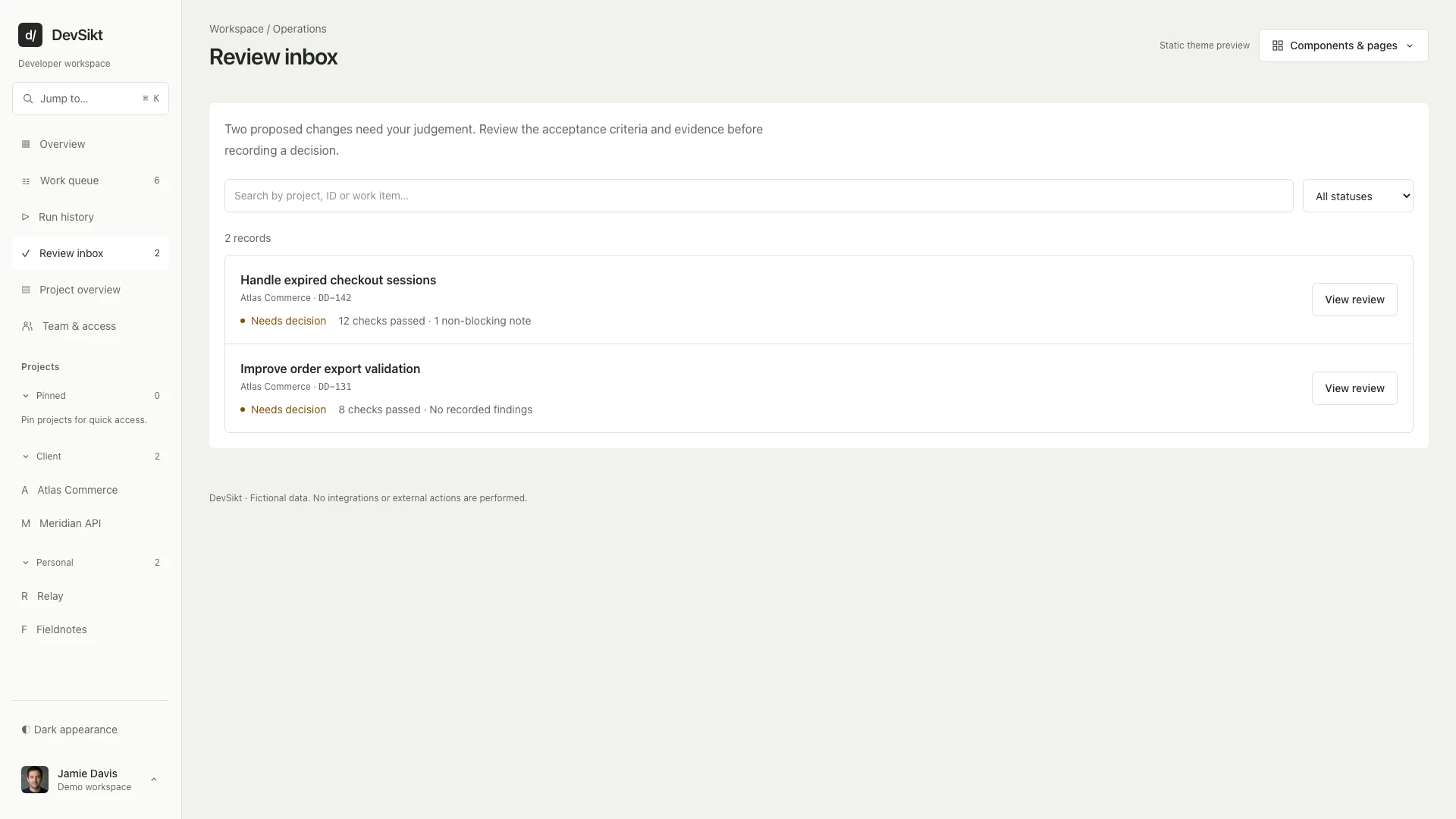 DevSikt - Tailwind Developer Admin Template