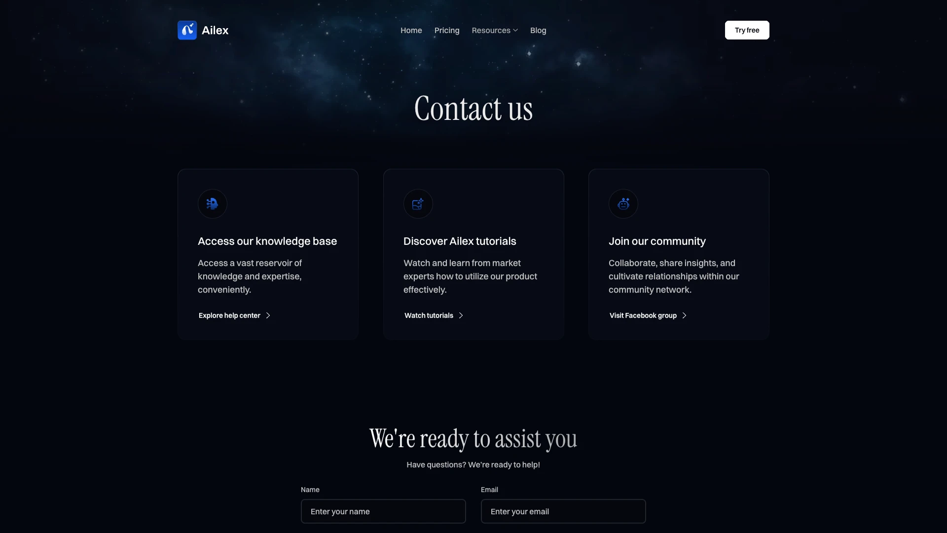 Ailex - AI, SaaS, Technology & Startup Framer & Figma Template