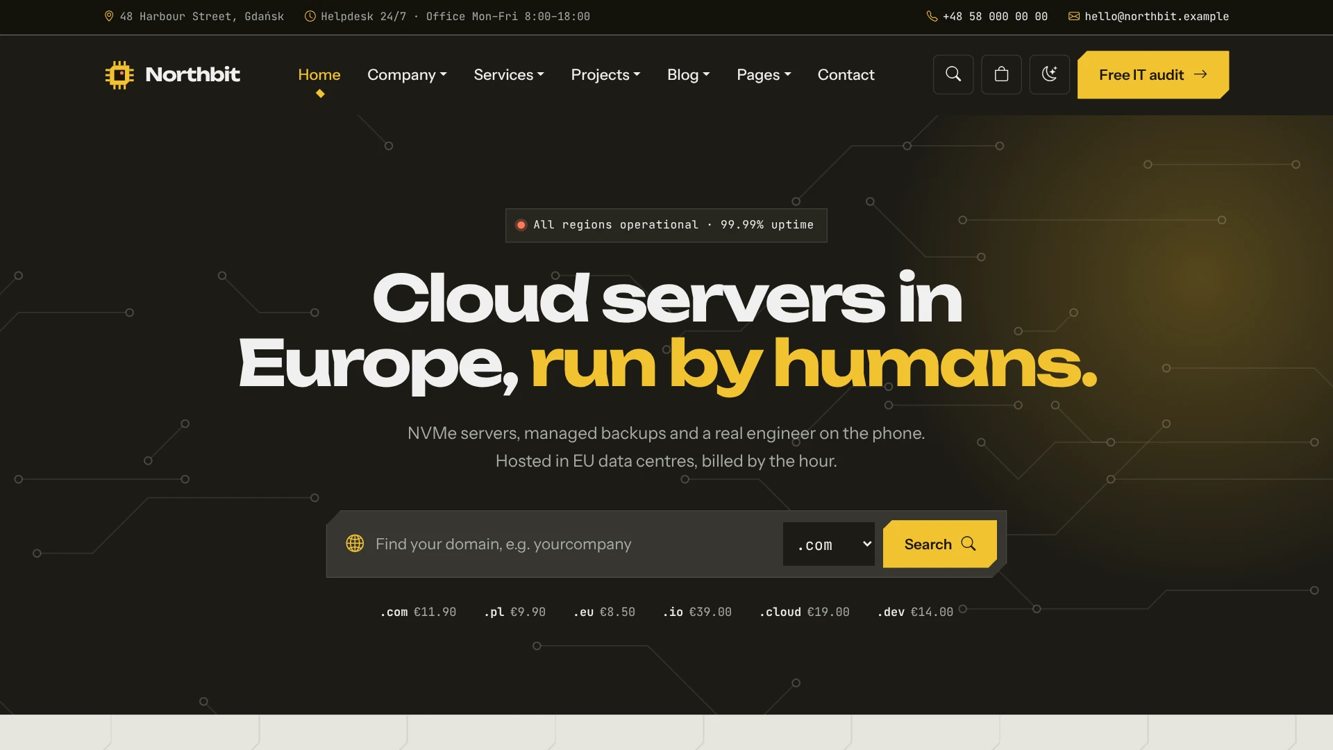 Northbit - IT Services & Solutions WordPress Theme