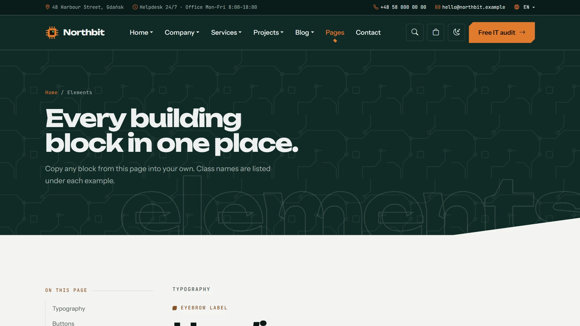 Northbit - IT Services & Solutions HTML Template