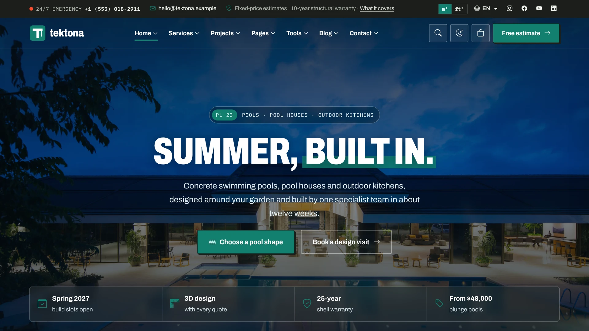 Tektona - Construction & Renovation HTML Template