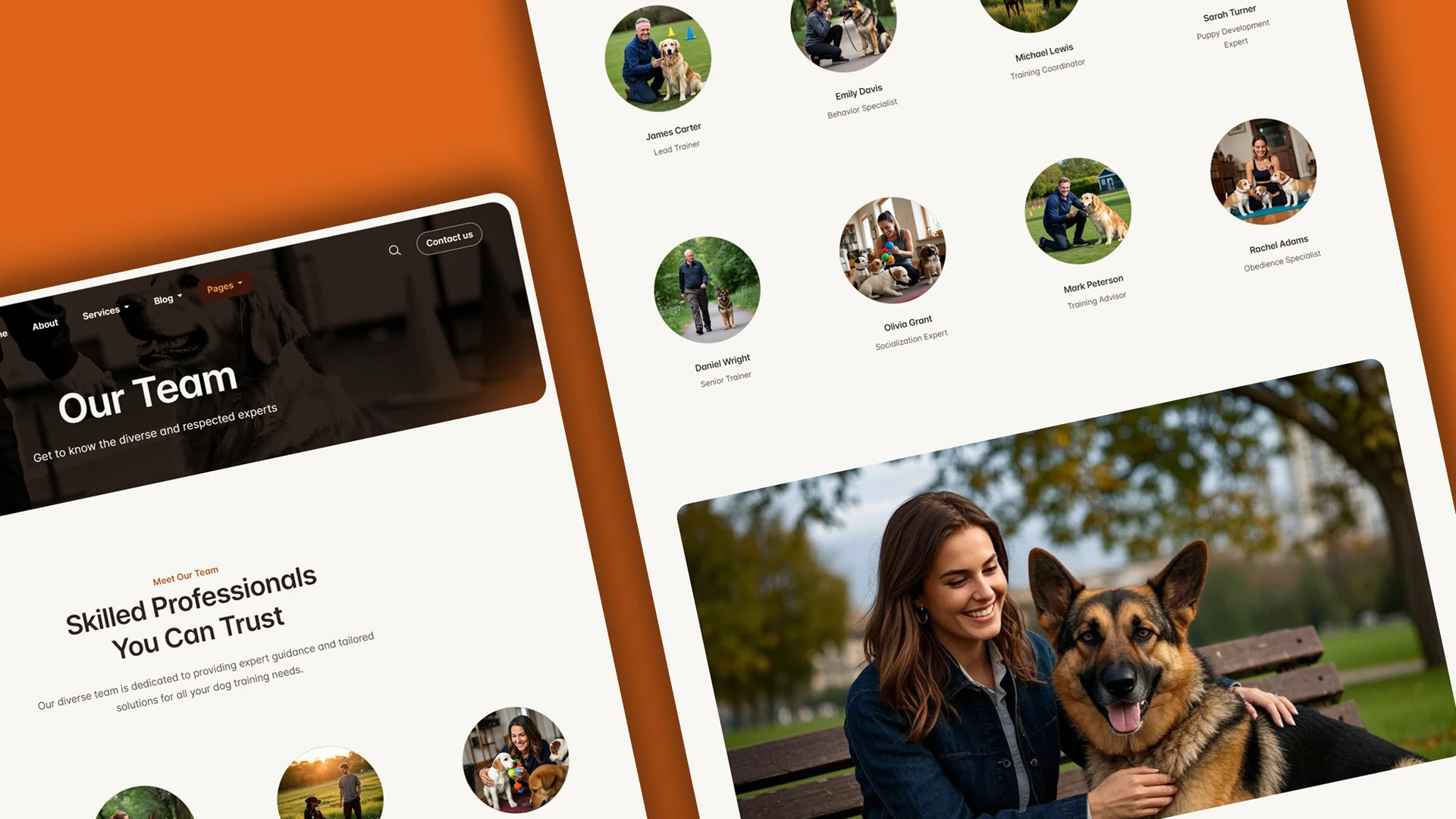Canis - Professional Dog Training Services HTML Website Template