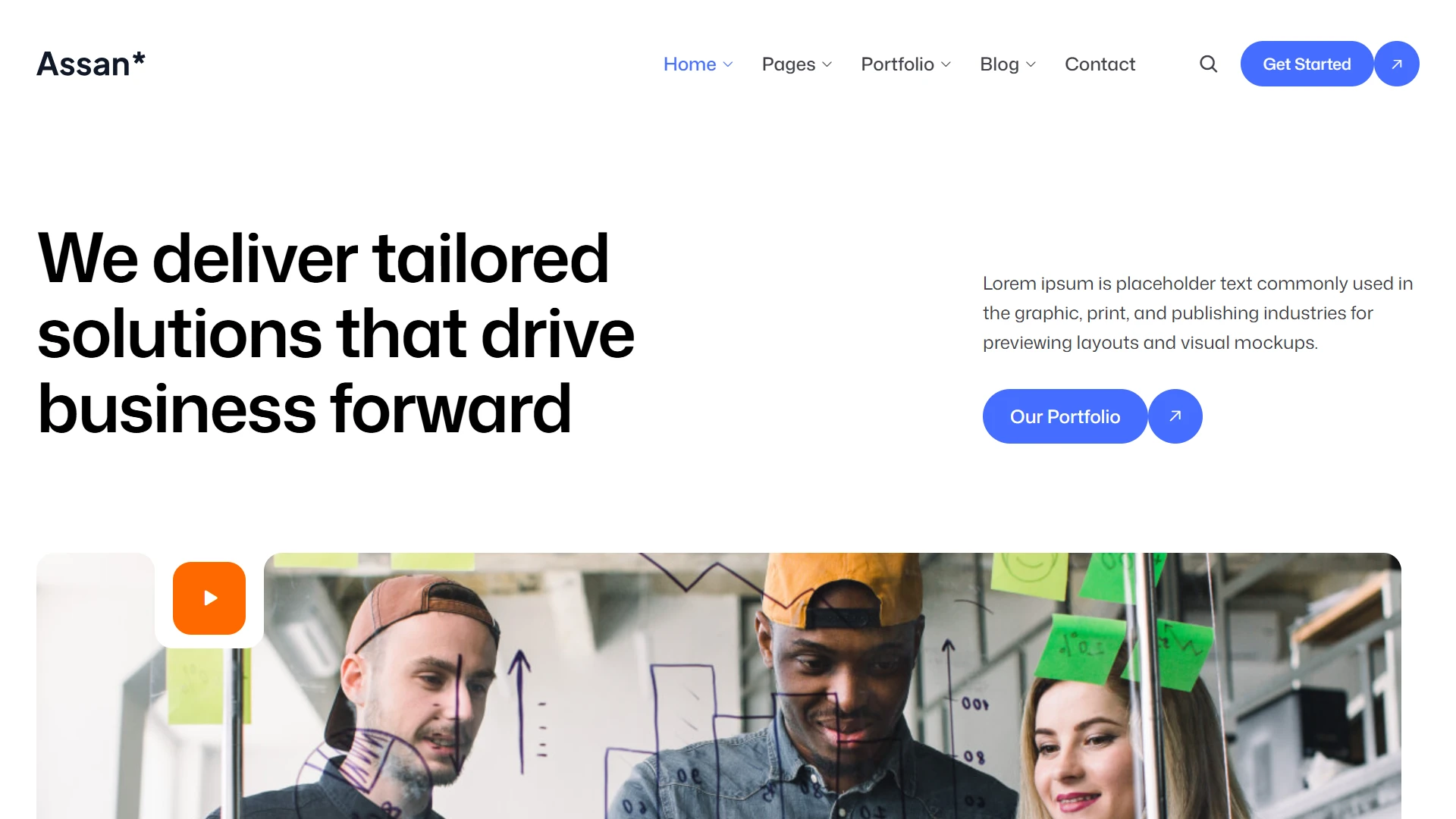 Assan - Multipurpose Template + Admin Template + UI Kit