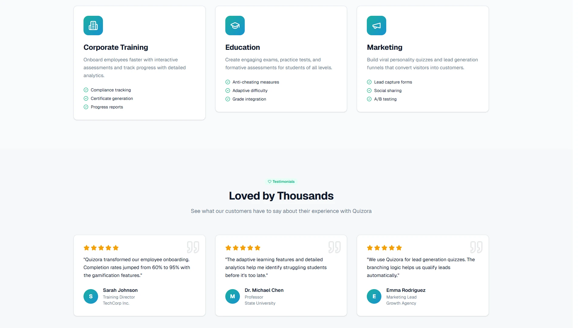 Quizora - AI-Powered Quiz & Learning SaaS Platform