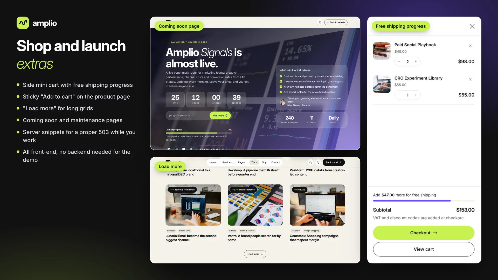 Amplio - Digital Marketing Agency HTML Template