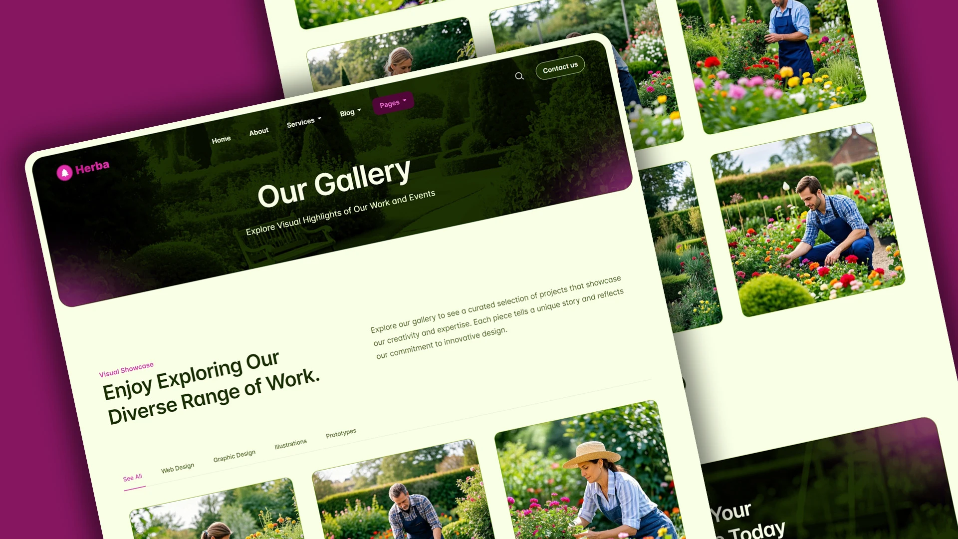 Herba - Innovative Landscaping and Green Spaces HTML Website Template