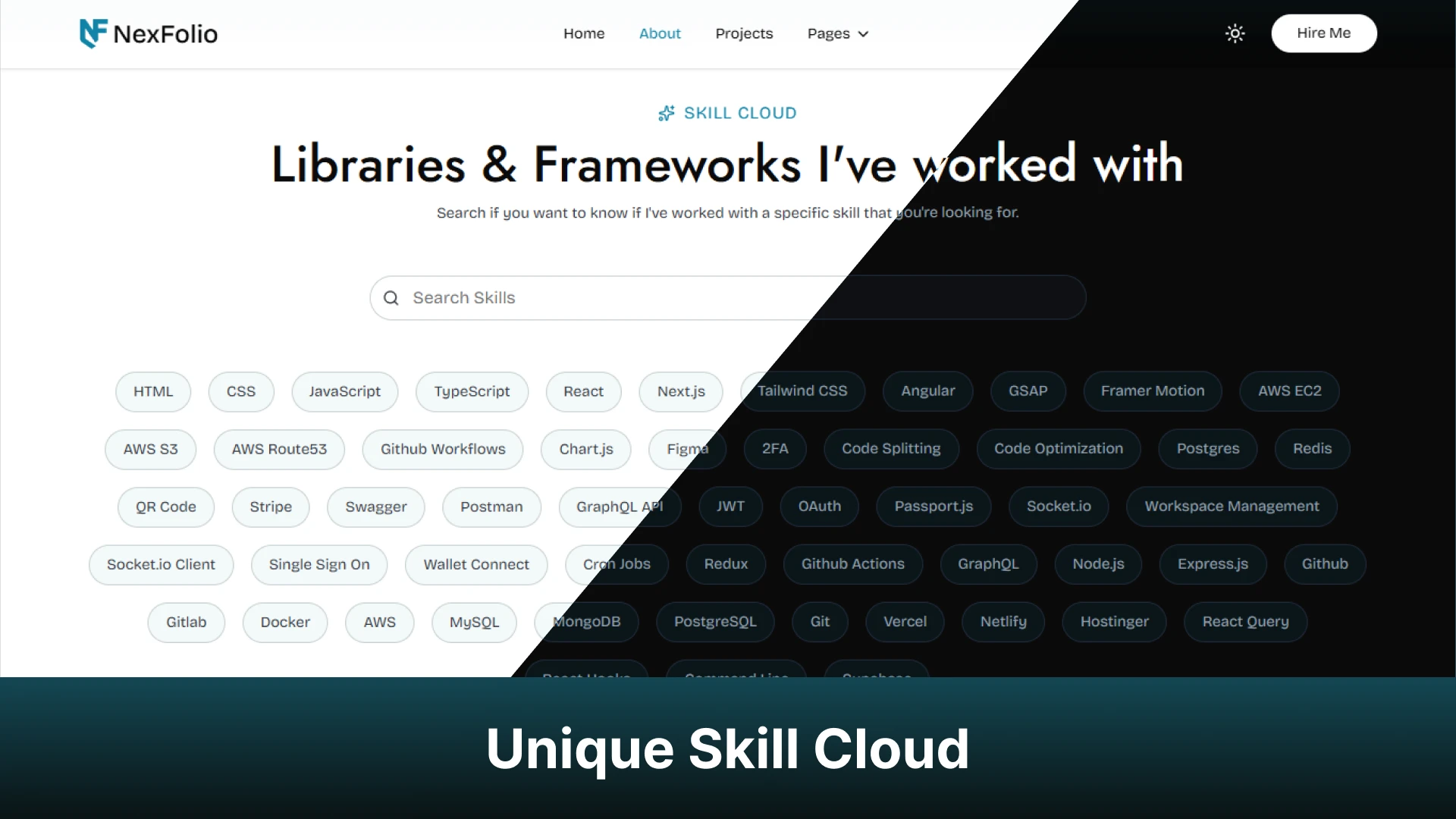 NexFolio - Personal Portfolio Next.js Template