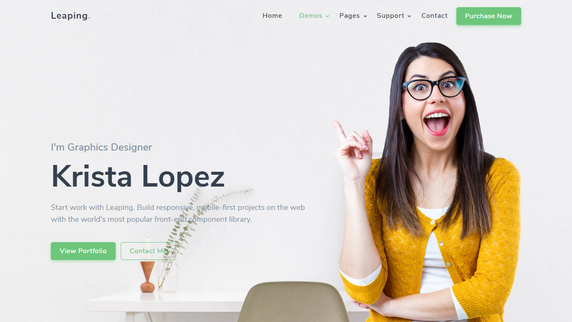 Leaping - Bootstrap 5 Multipurpose Landing HTML Template