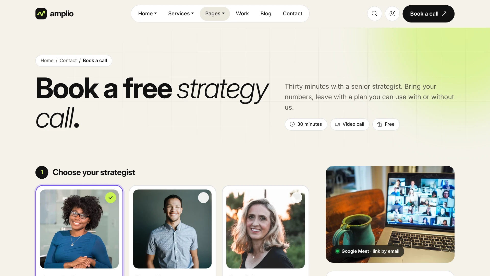 Amplio - Digital Marketing Agency HTML Template
