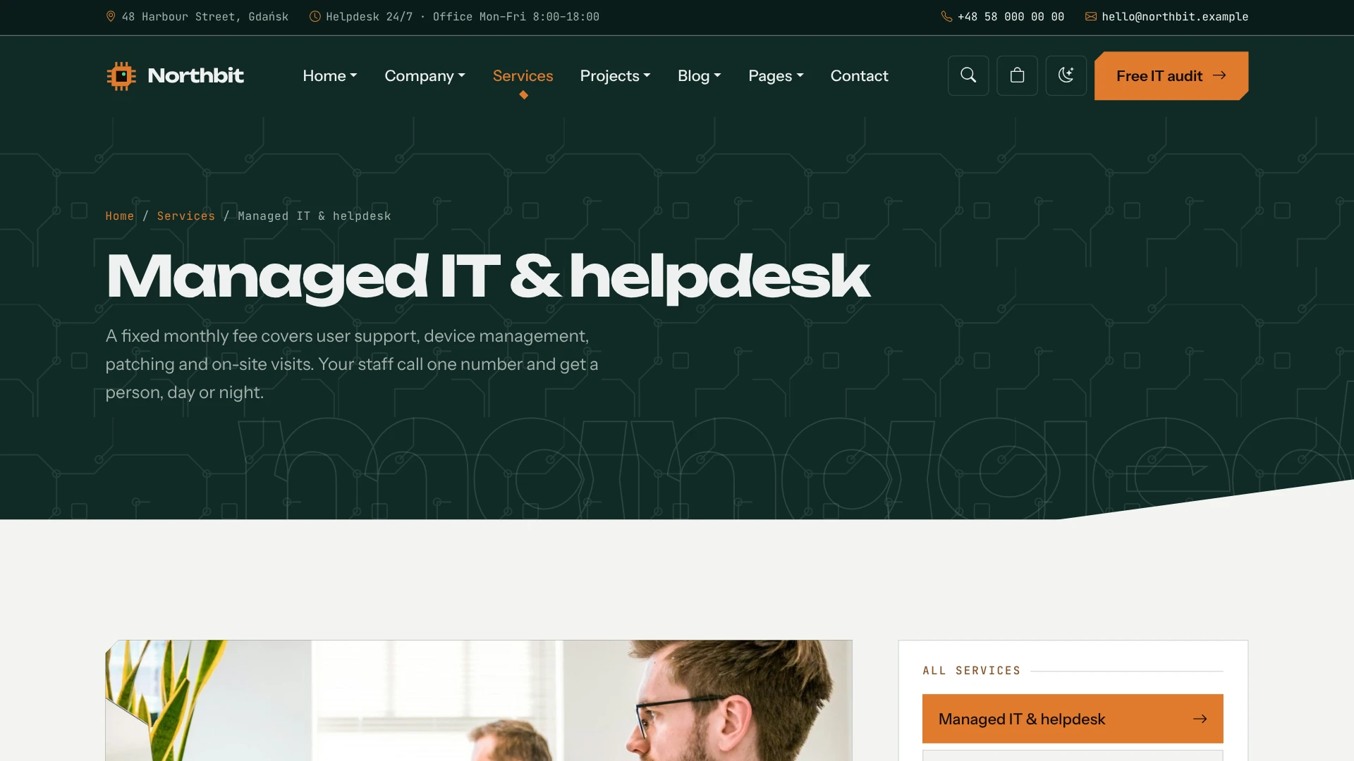 Northbit - IT Services & Solutions WordPress Theme