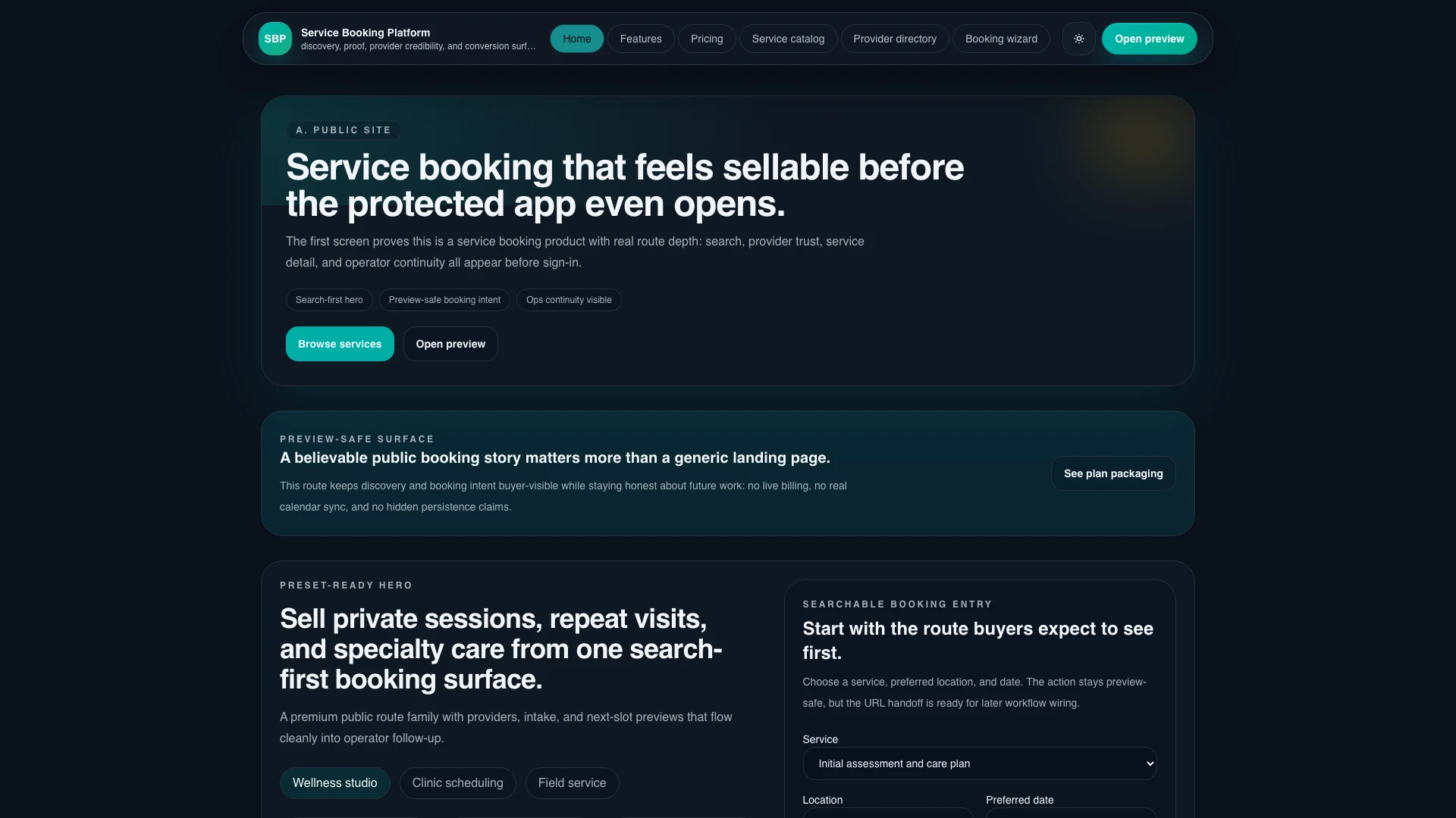 ServiceFlow - Service Booking Platform, CRM & Admin Template