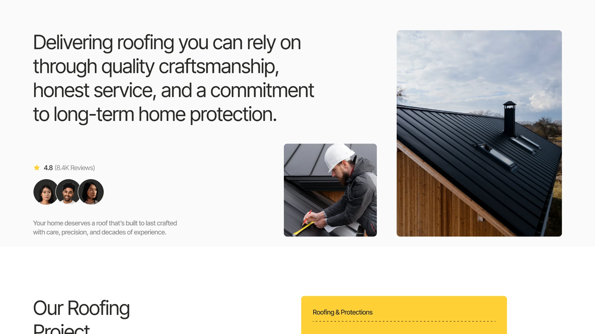 TitanPipe - Next.js 16 Roofing and Construction Template