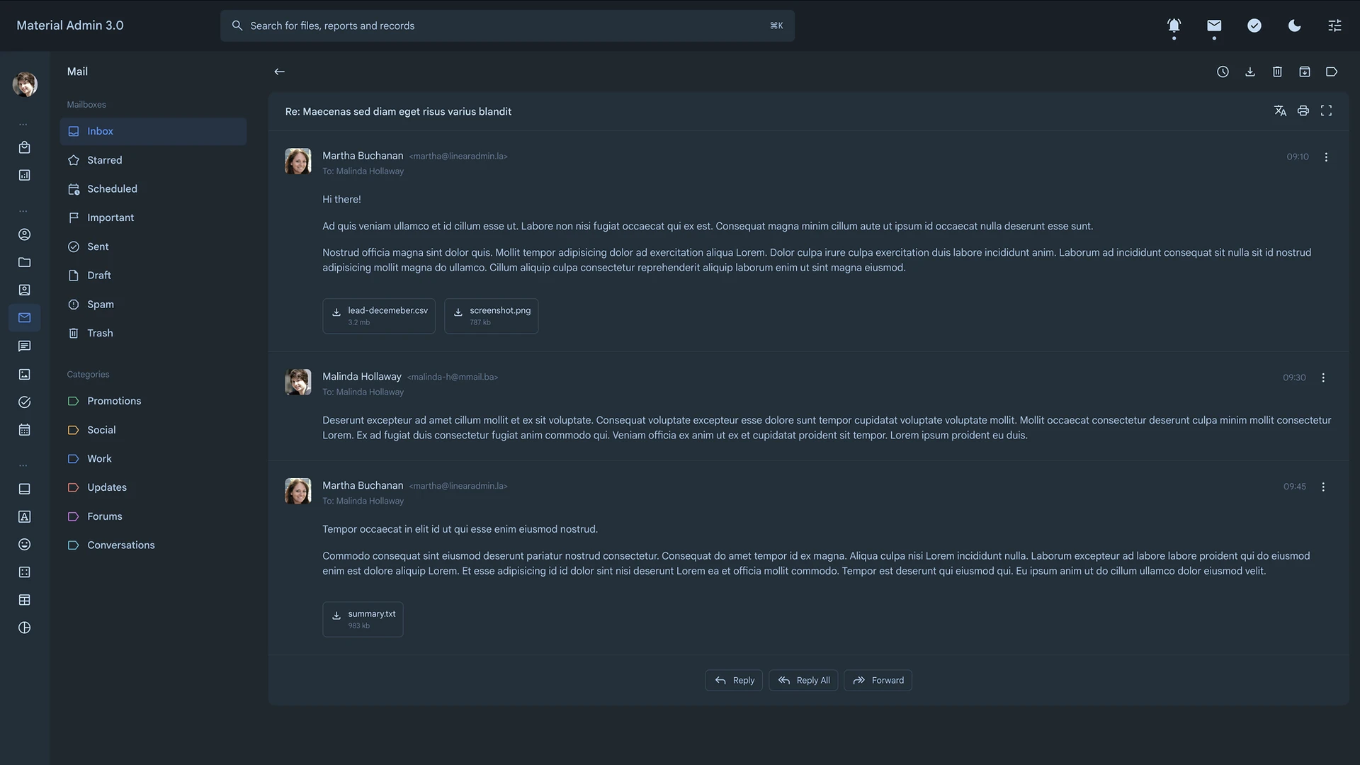 Material Admin - Responsive Admin Template