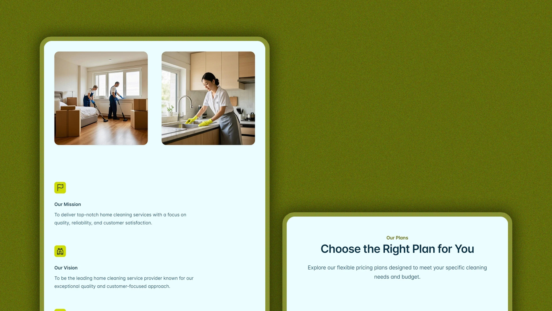 Flib - HTML Website Template For Premium Home Cleaning Services