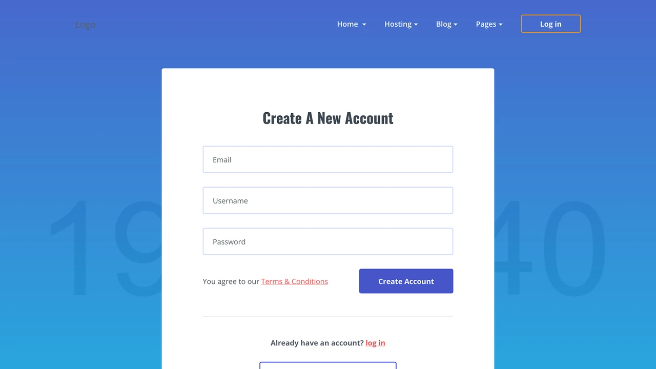 GridHost - Hosting Business Template