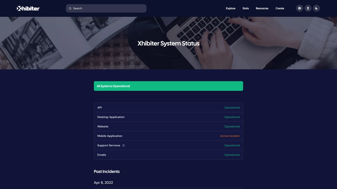 Xhibiter - Web3 Crypto NFT Marketplace Figma Template