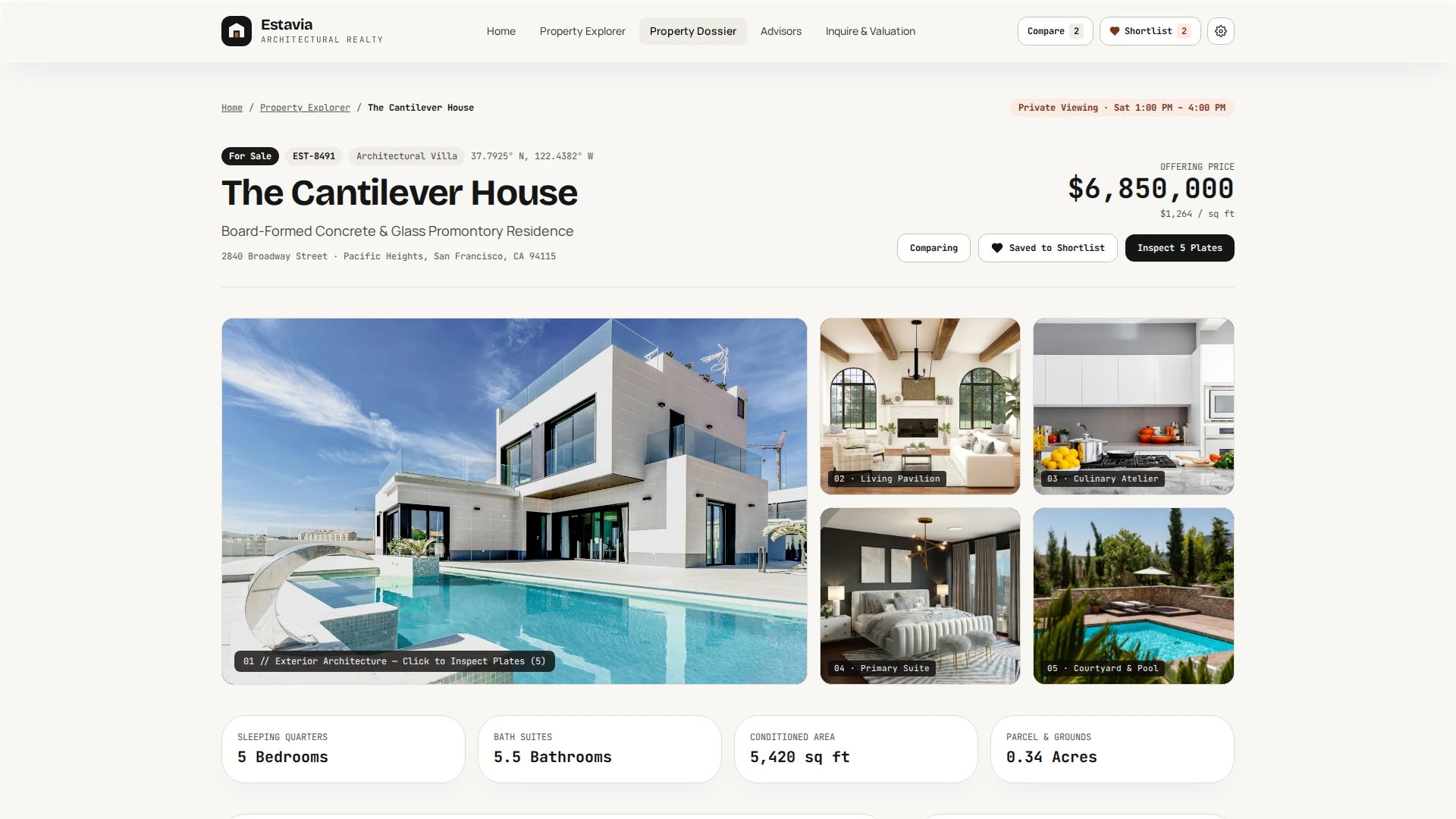 Estavia - Real Estate & Property Explorer HTML Template