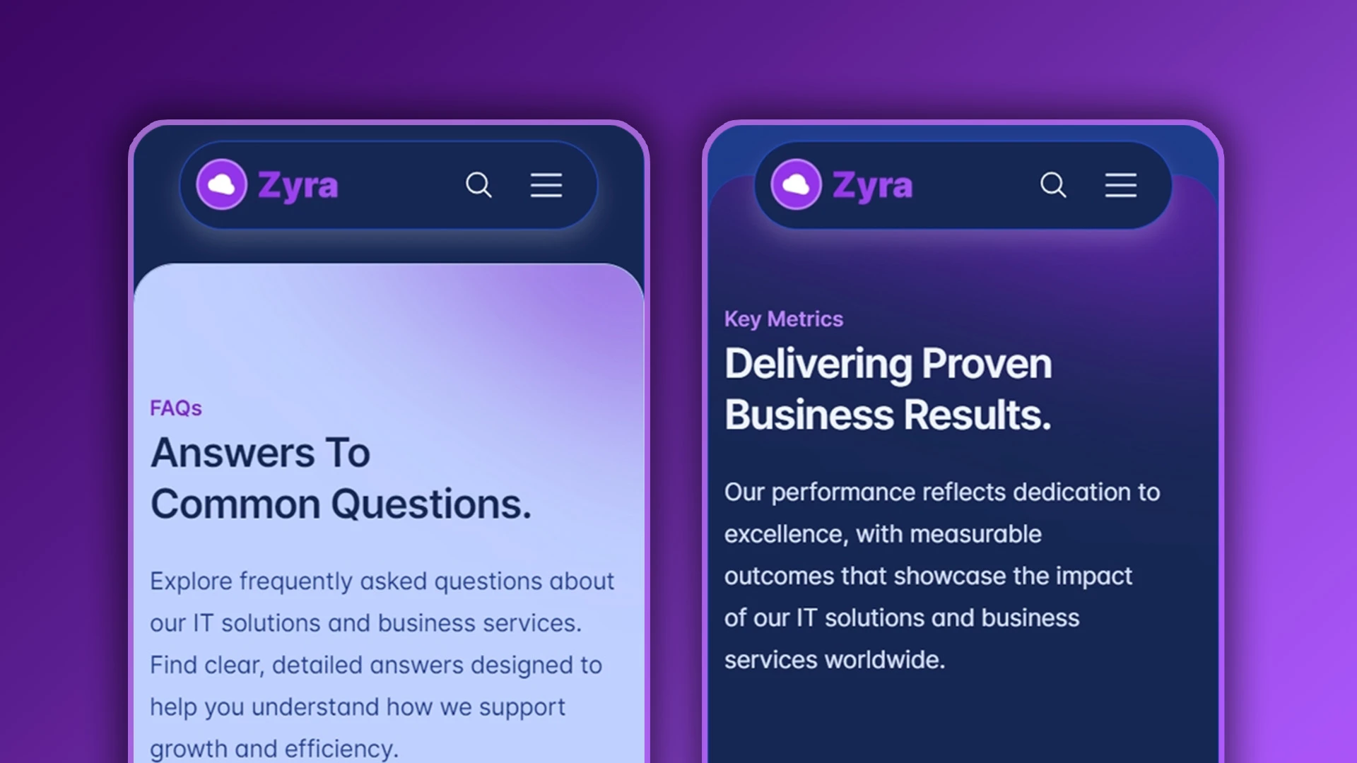 Zyra - Multipurpose IT Solutions & Business Services HTML Website Template