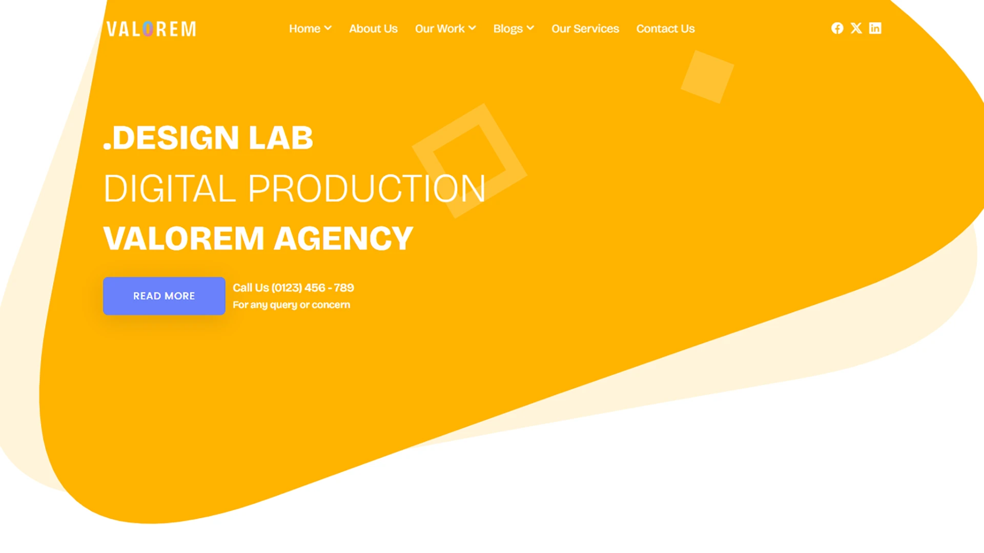 Valorem - Multipurpose Creative HTML Template