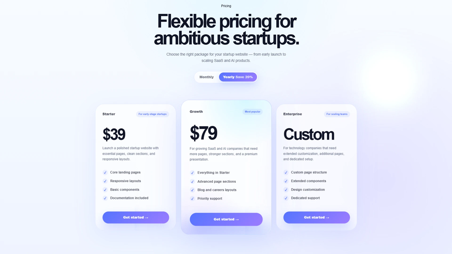 Flowset - Modern SaaS Startup Website Template