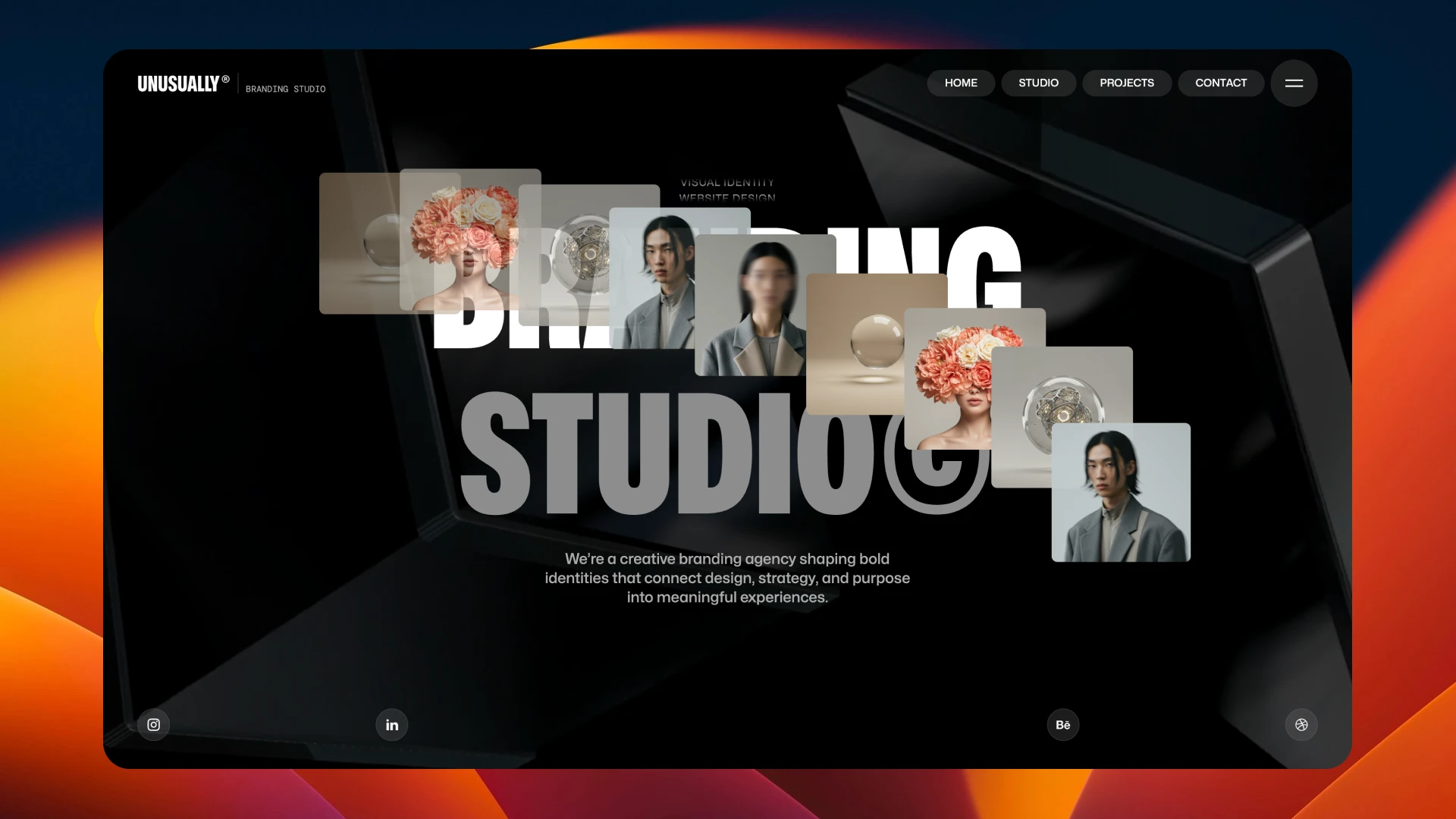 Unusually - Agency & Portfolio Framer Template