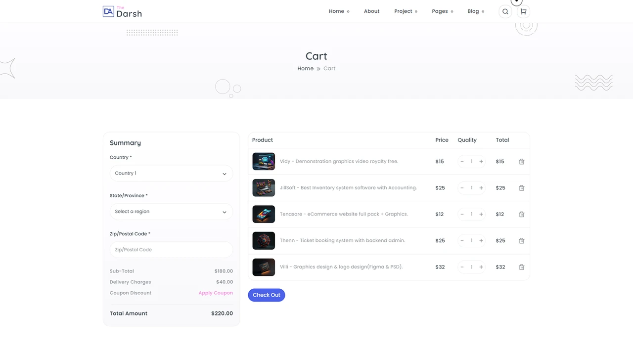 The Darsh - Agency + App Landing + Portfolio + Coming Soon HTML Template