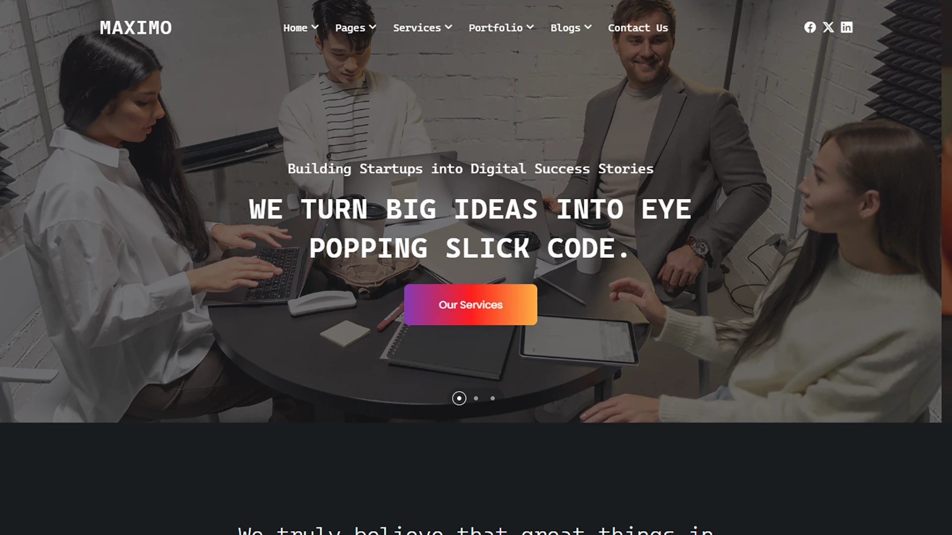 Maximo - Creative Business and Multipurpose HTML Template
