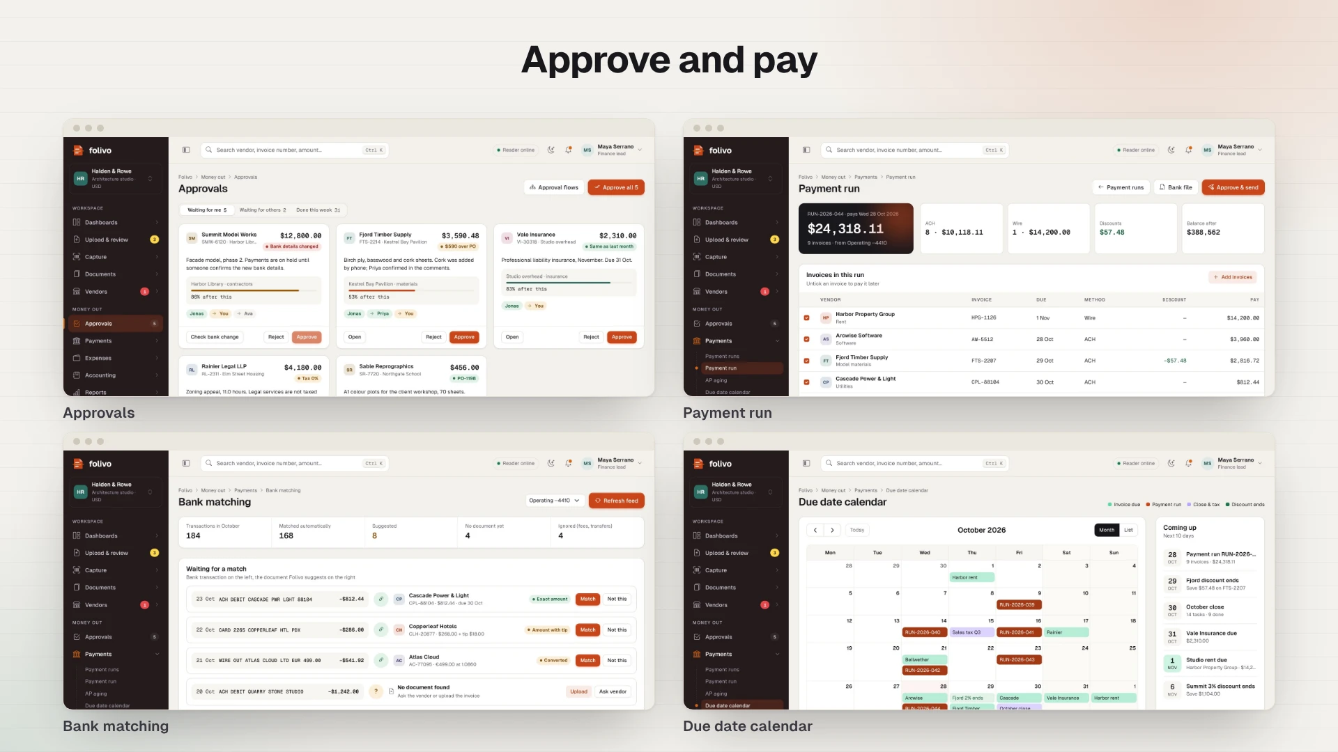 Folivo - AI Invoice & Receipt OCR Admin Dashboard Template HTML, React, Vue (Screenshot 5 of 20)