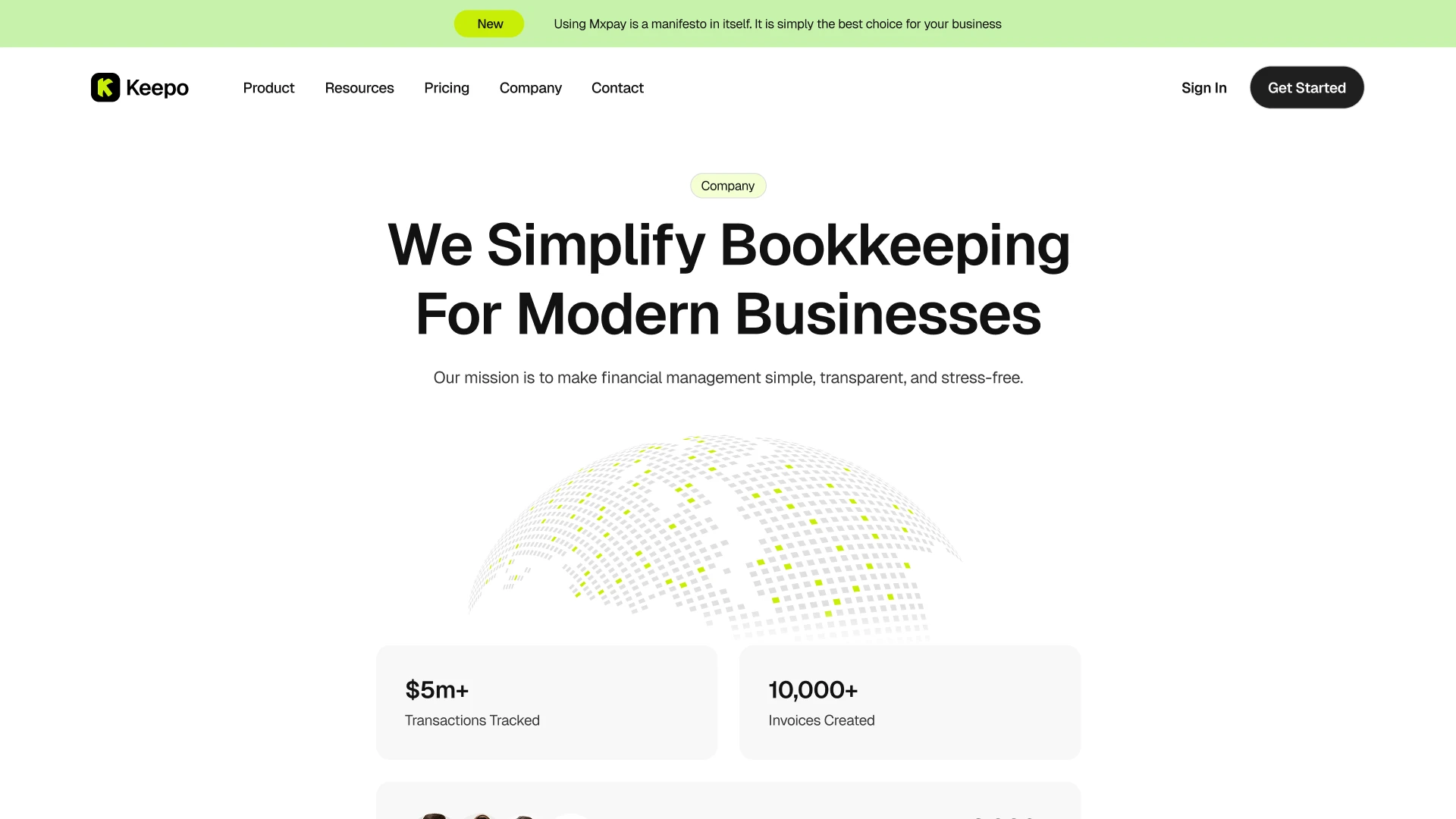 Keepo - Bookkeeping SaaS Framer Template