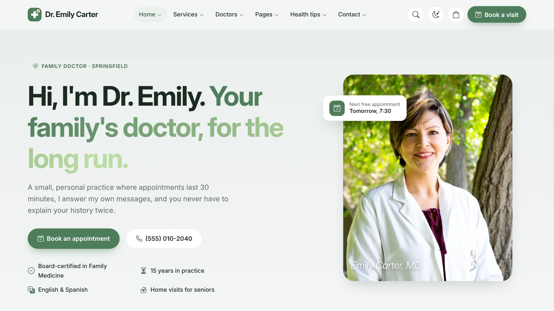 Clinova - Medical Clinic & Healthcare HTML Template