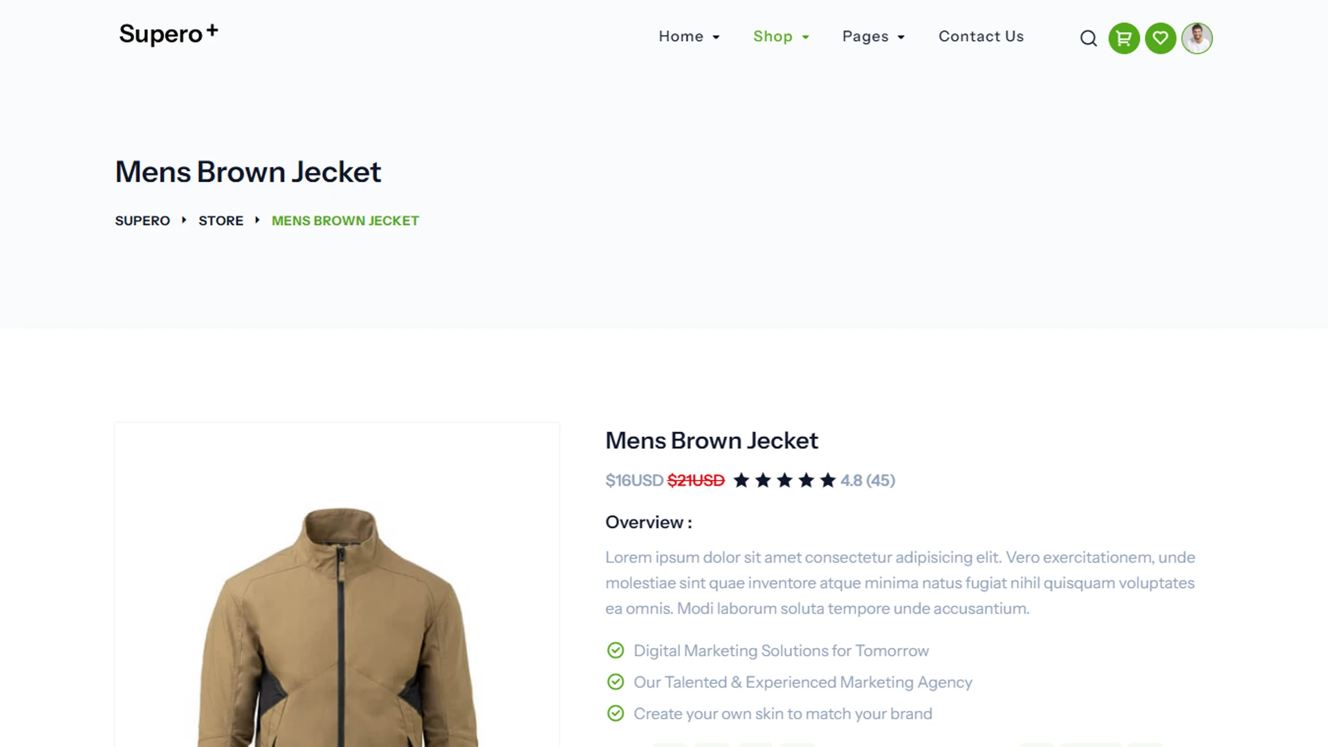 Supero - PHP Product Launching Landing Template