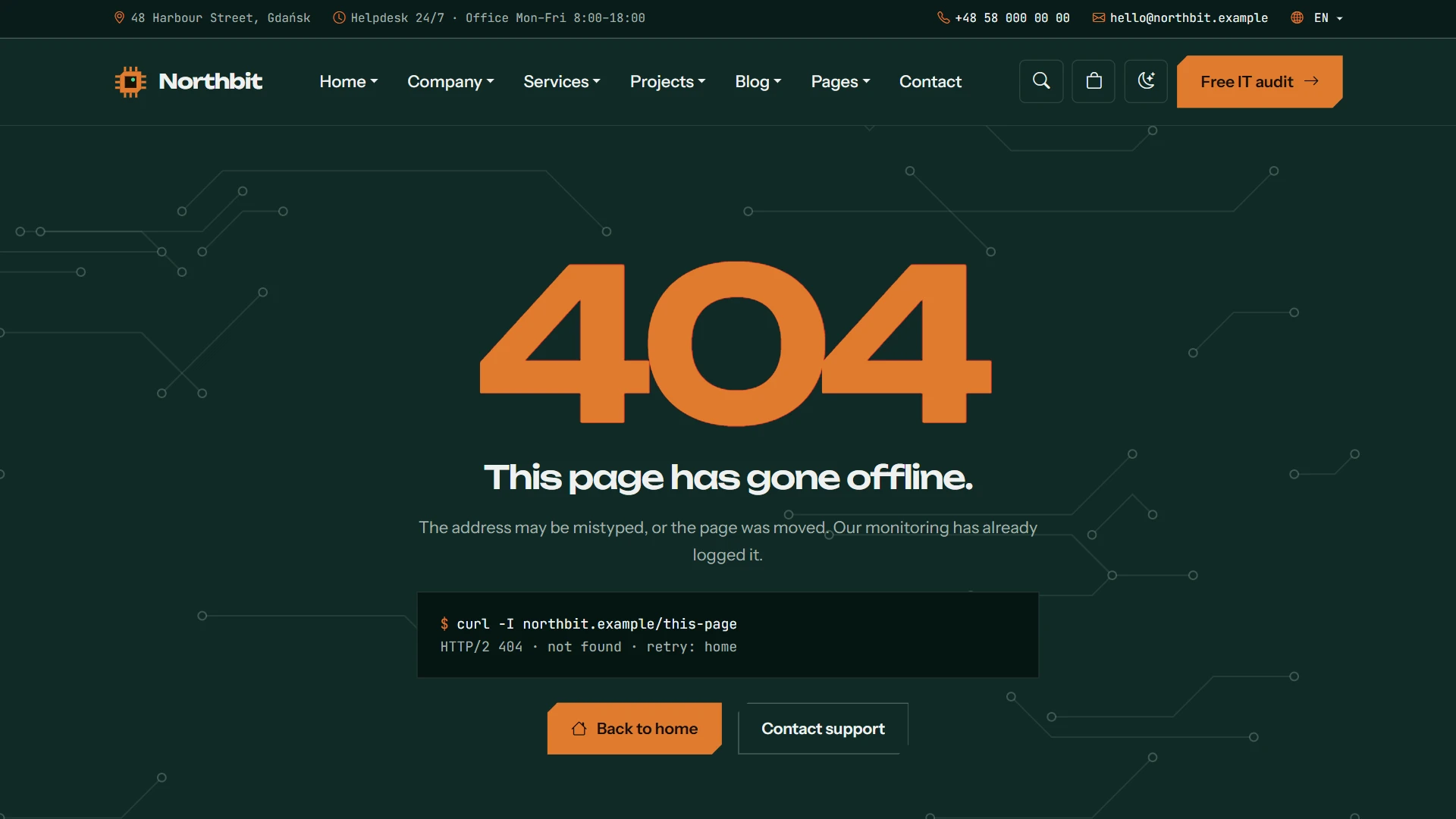 Northbit - IT Services & Solutions HTML Template